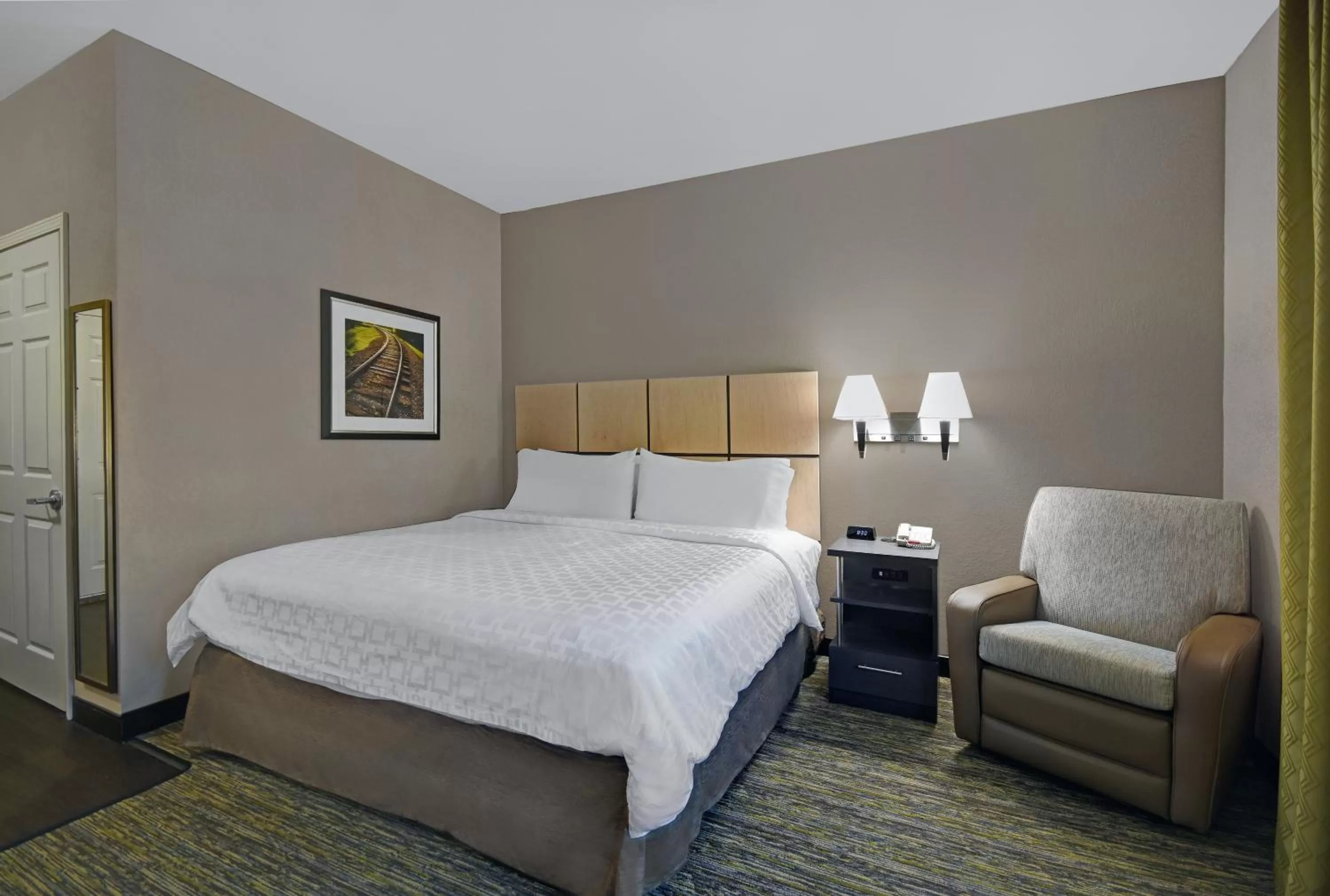 Photo of the whole room, Bed in Candlewood Suites Sumter by IHG