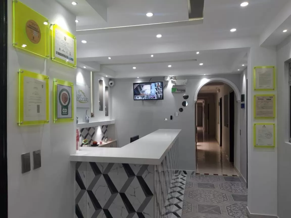 Lobby or reception in Hotel El Deportista