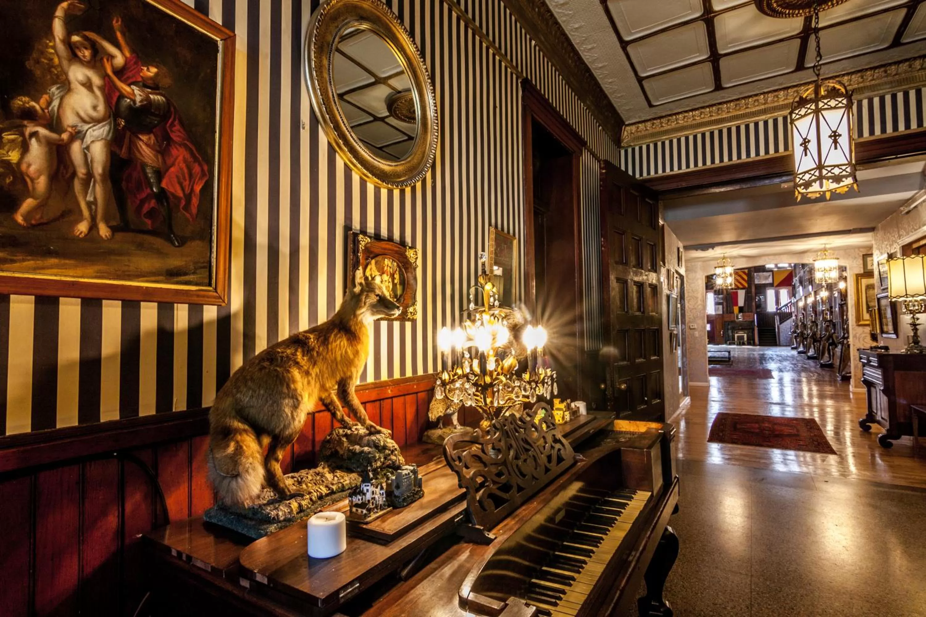 Decorative detail in Amsterdam Castle NY