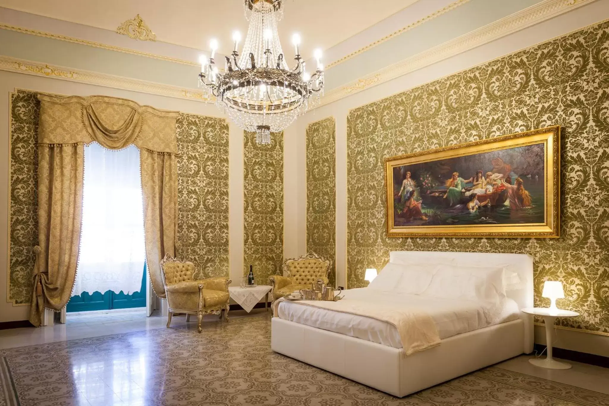 Bedroom, Seating Area in Scicli Albergo Diffuso