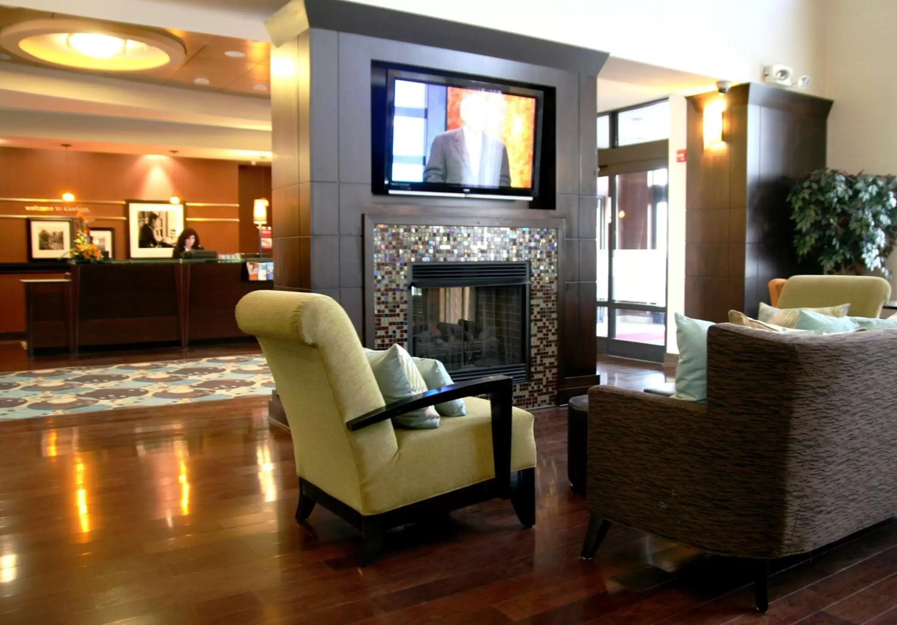 Lobby or reception, Lobby/Reception in Hampton Inn & Suites Detroit-Canton