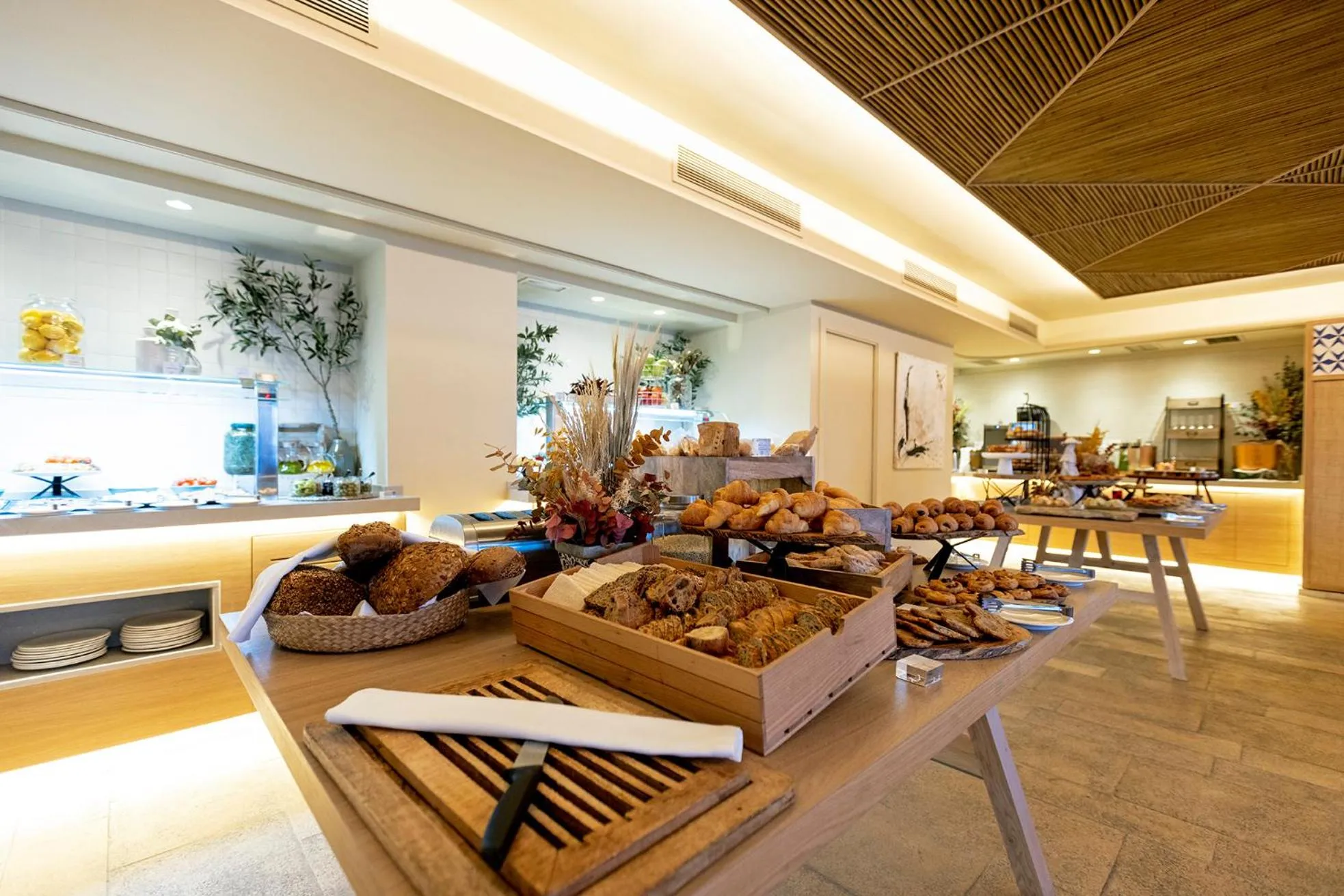 Buffet breakfast in Hospes Maricel y Spa, Palma de Mallorca, a Member of Design Hotels