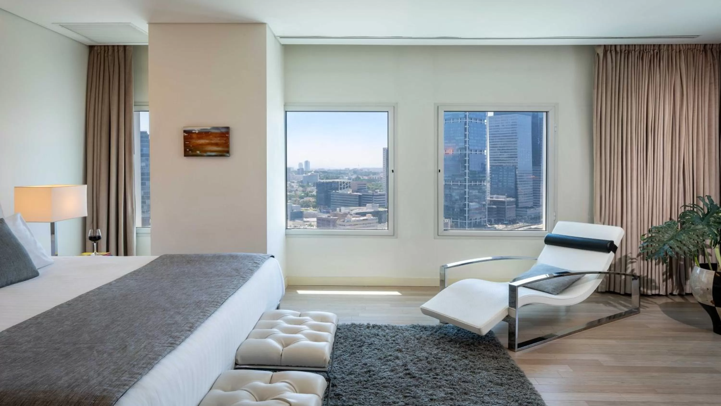 Photo of the whole room, Bed in Crowne Plaza Tel Aviv City Center by IHG