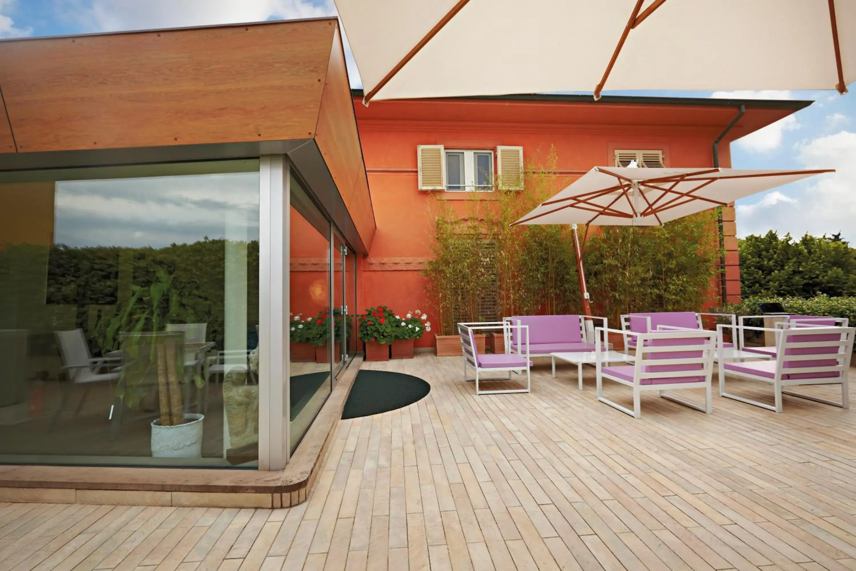 Balcony/Terrace in Albergo Celide