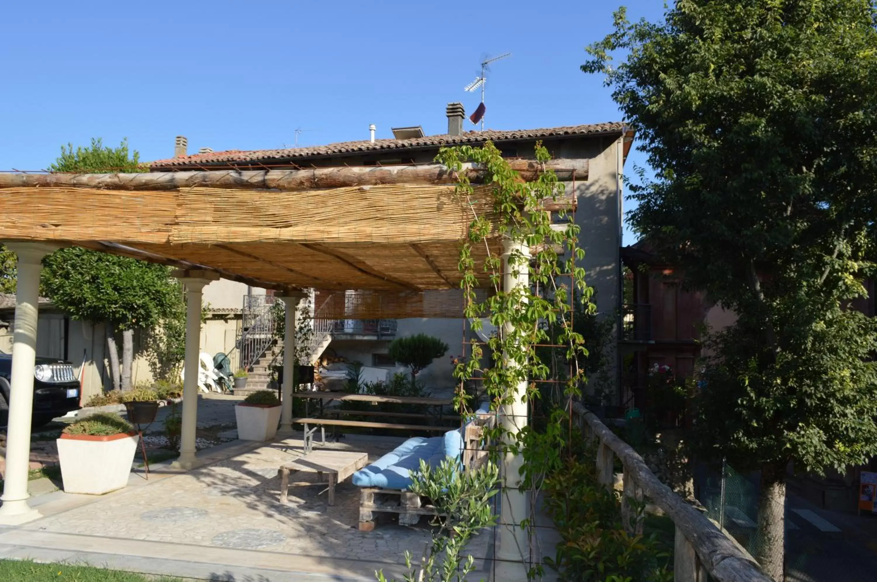 Patio in Villa Dacia