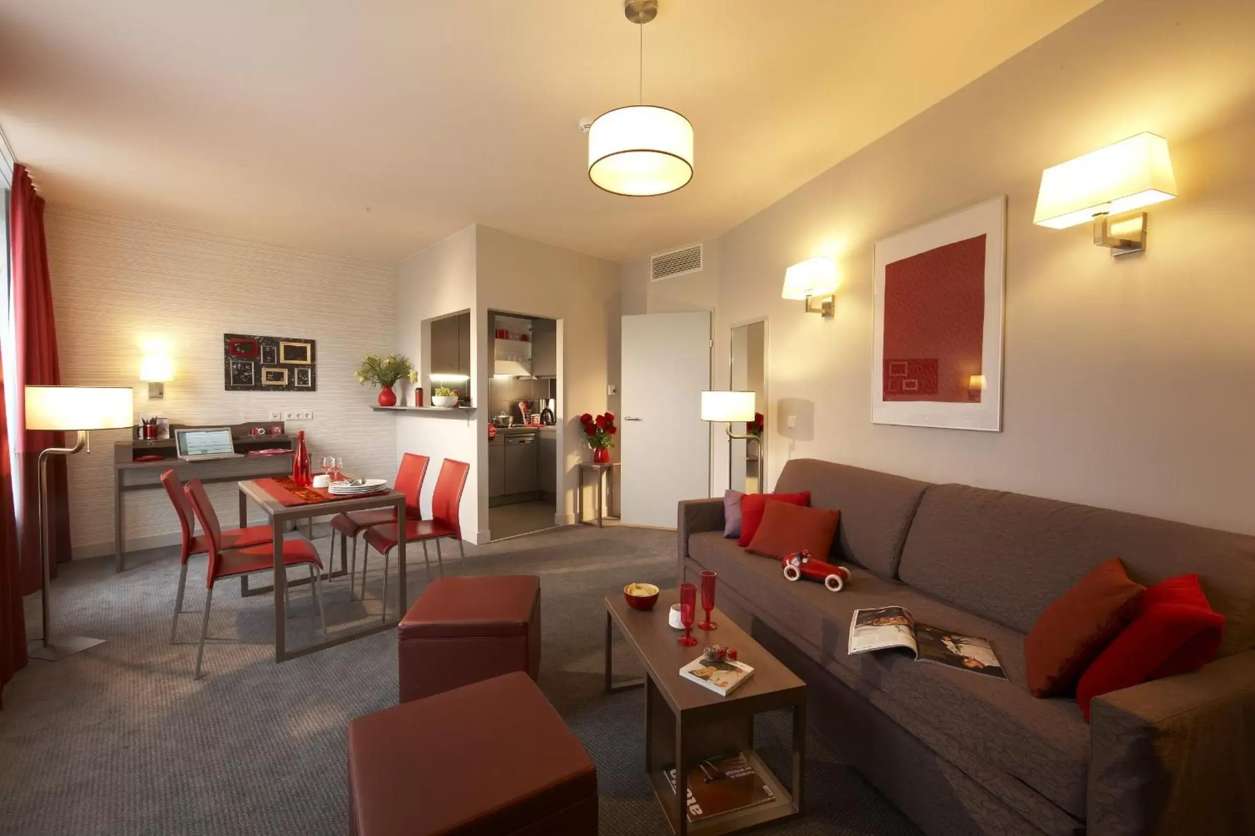 TV and multimedia, Seating Area in Aparthotel Adagio Vienna City