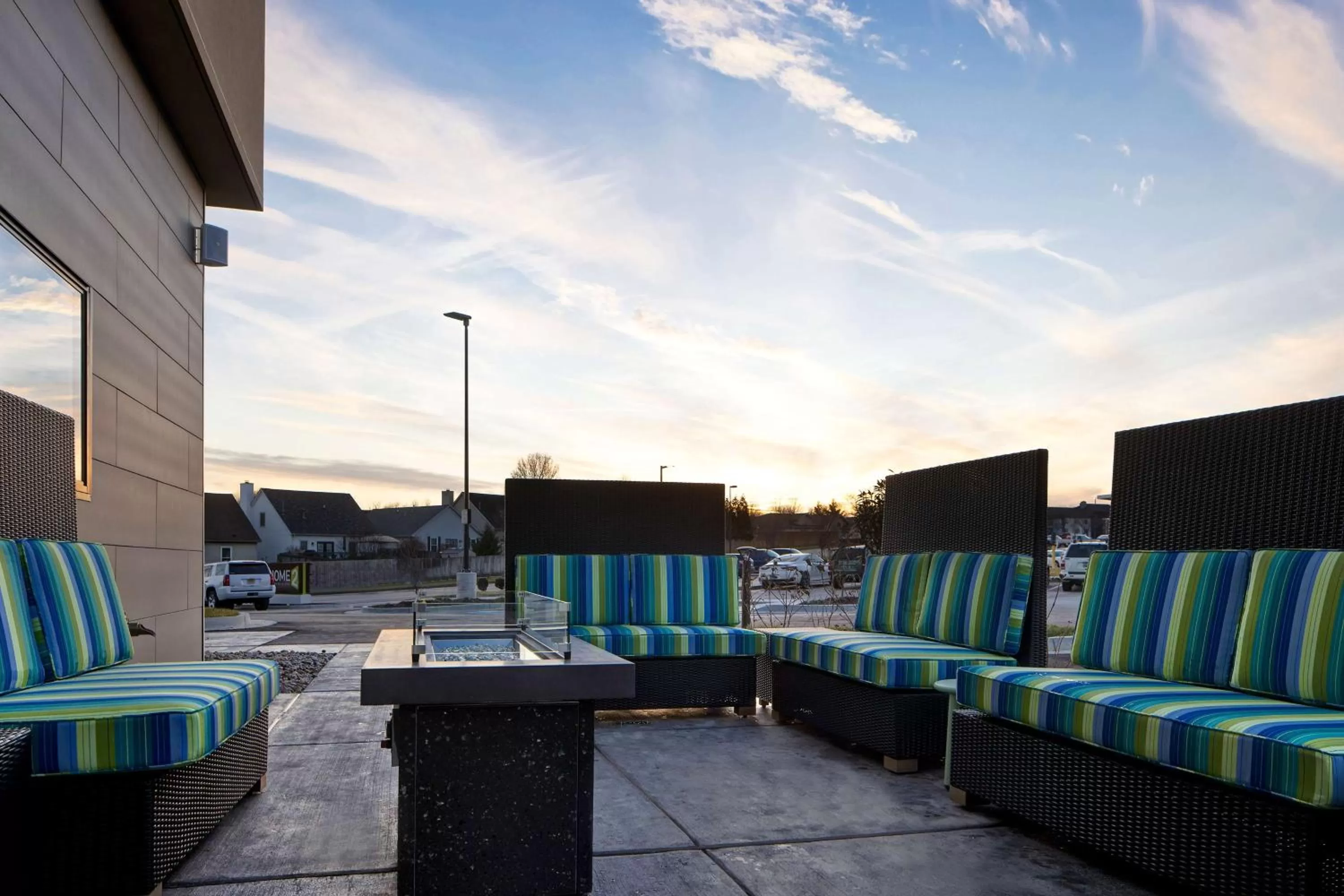 Patio in Home2 Suites By Hilton Lexington Hamburg