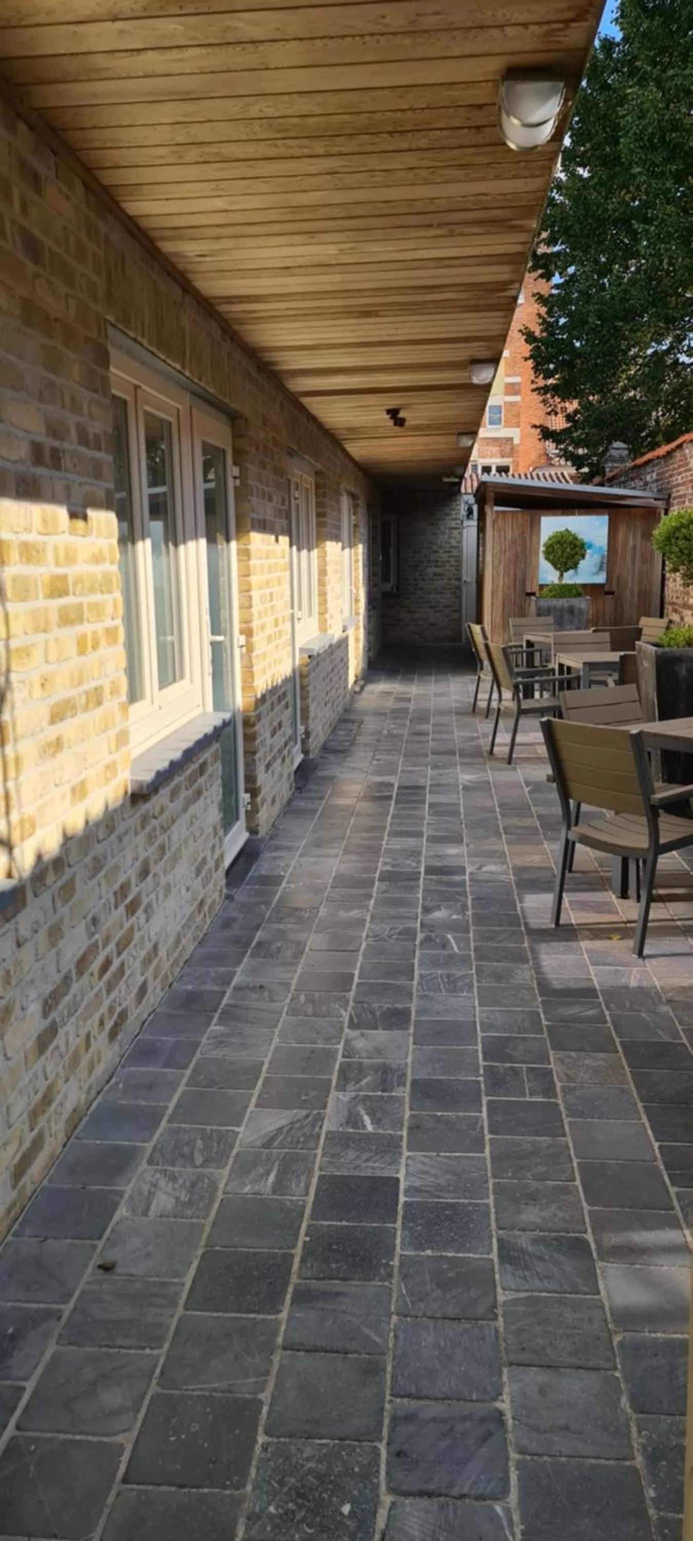 Balcony/Terrace in Alliance Hotel Ieper Centrum