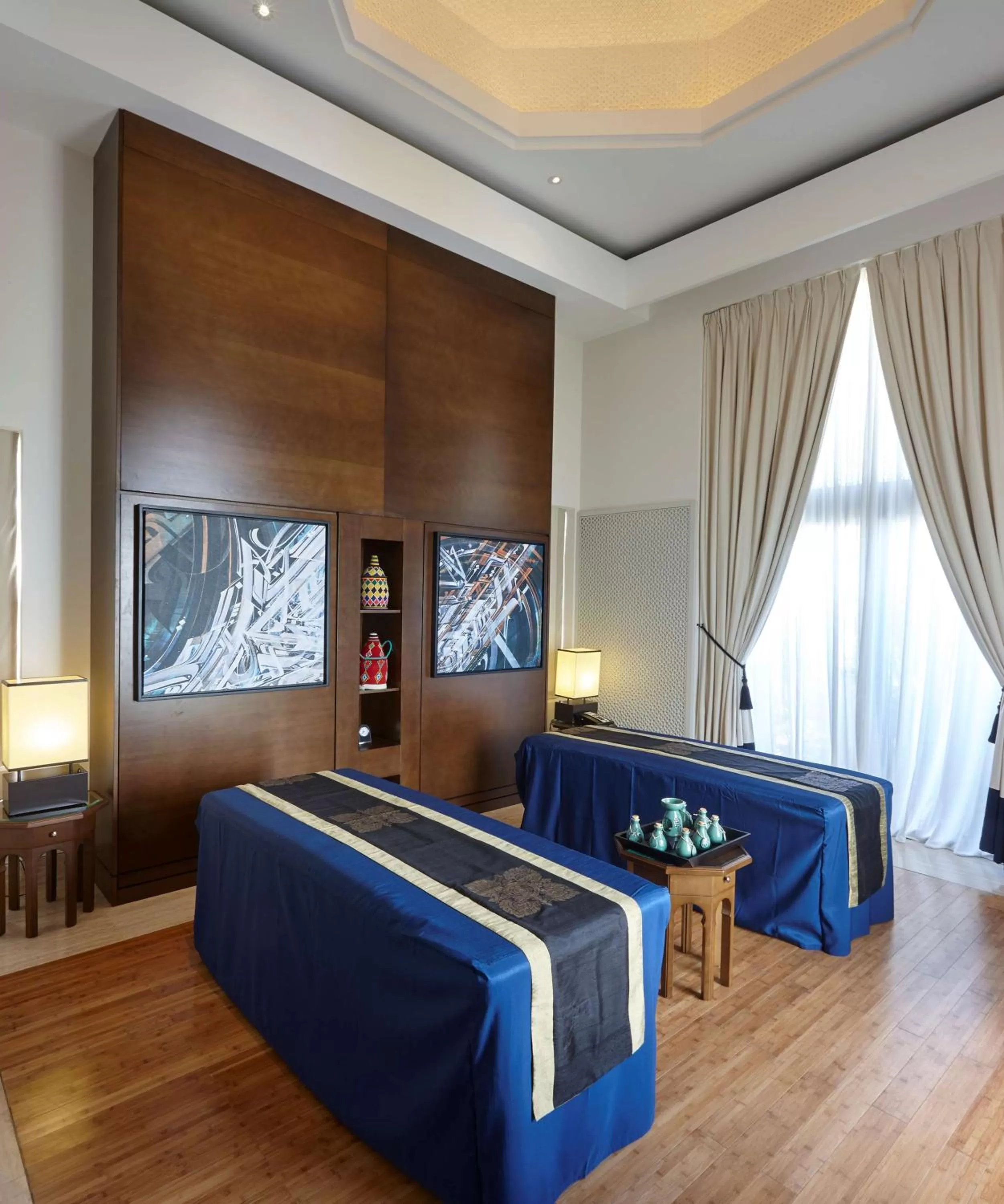 Spa and wellness centre/facilities, Bed in Banyan Tree Tamouda Bay