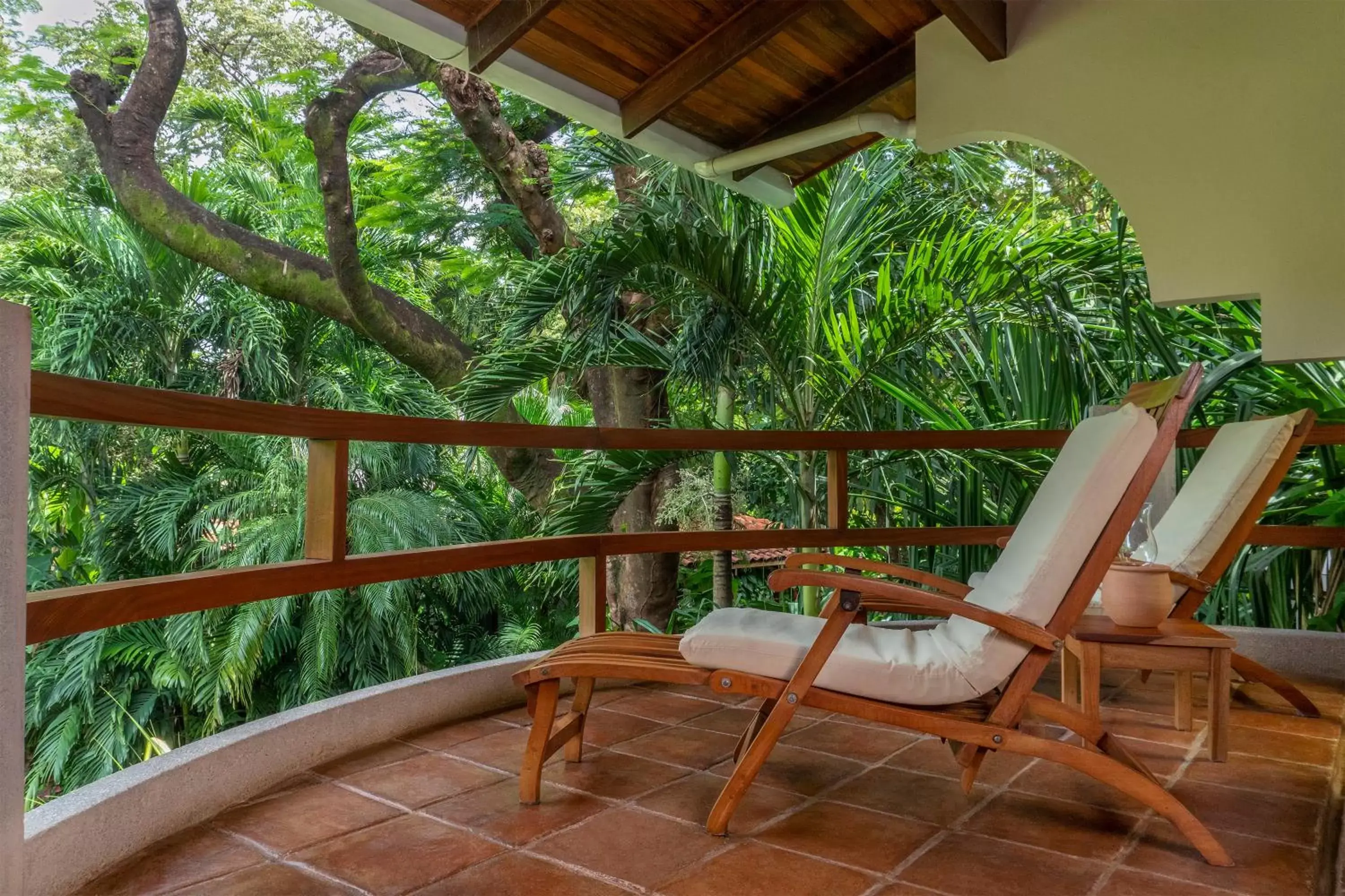 Balcony/Terrace in Capitán Suizo Beachfront Boutique Hotel