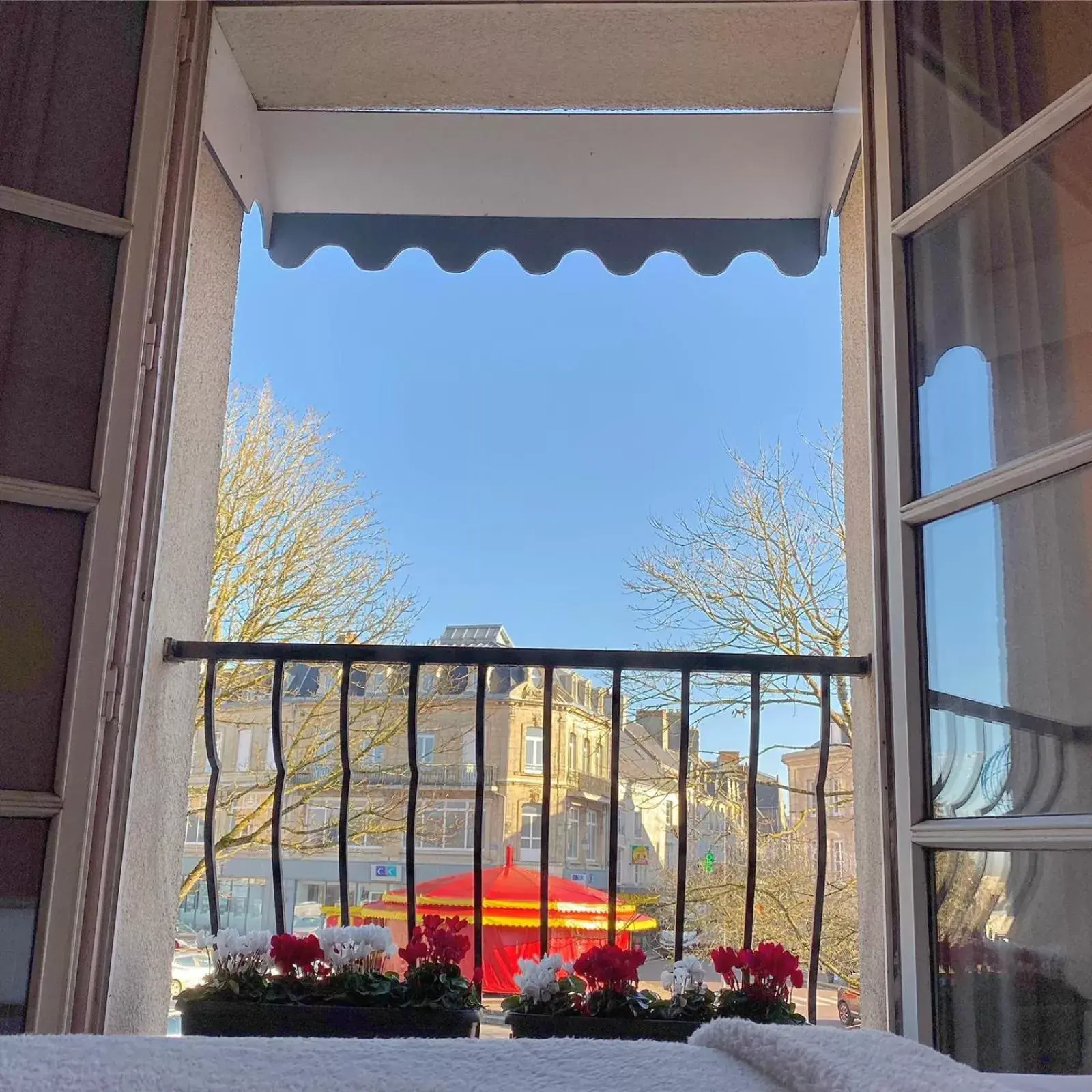 Balcony/Terrace in Hôtel Le Vauban