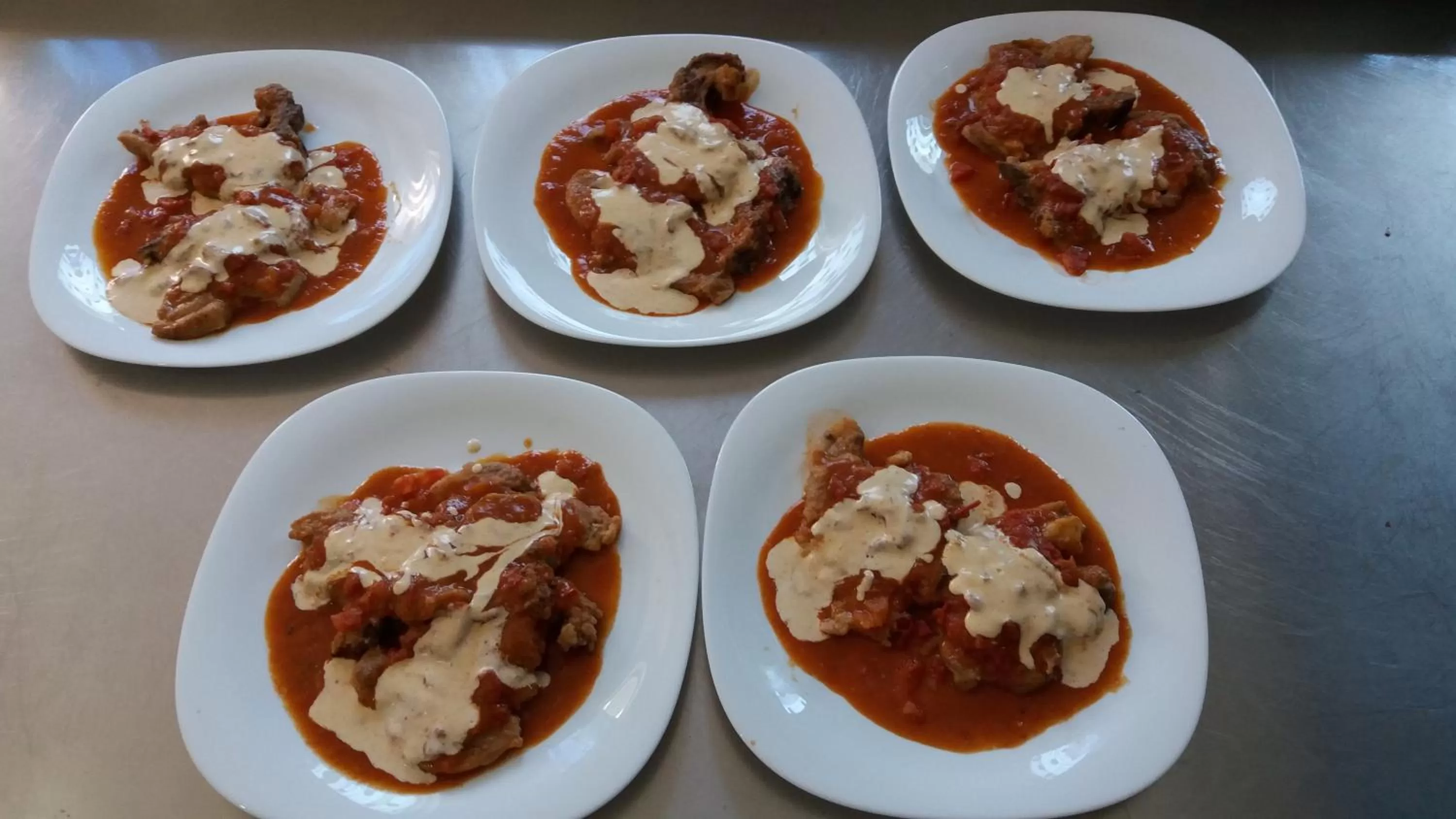 Food and drinks in Hotel Restaurant Univers