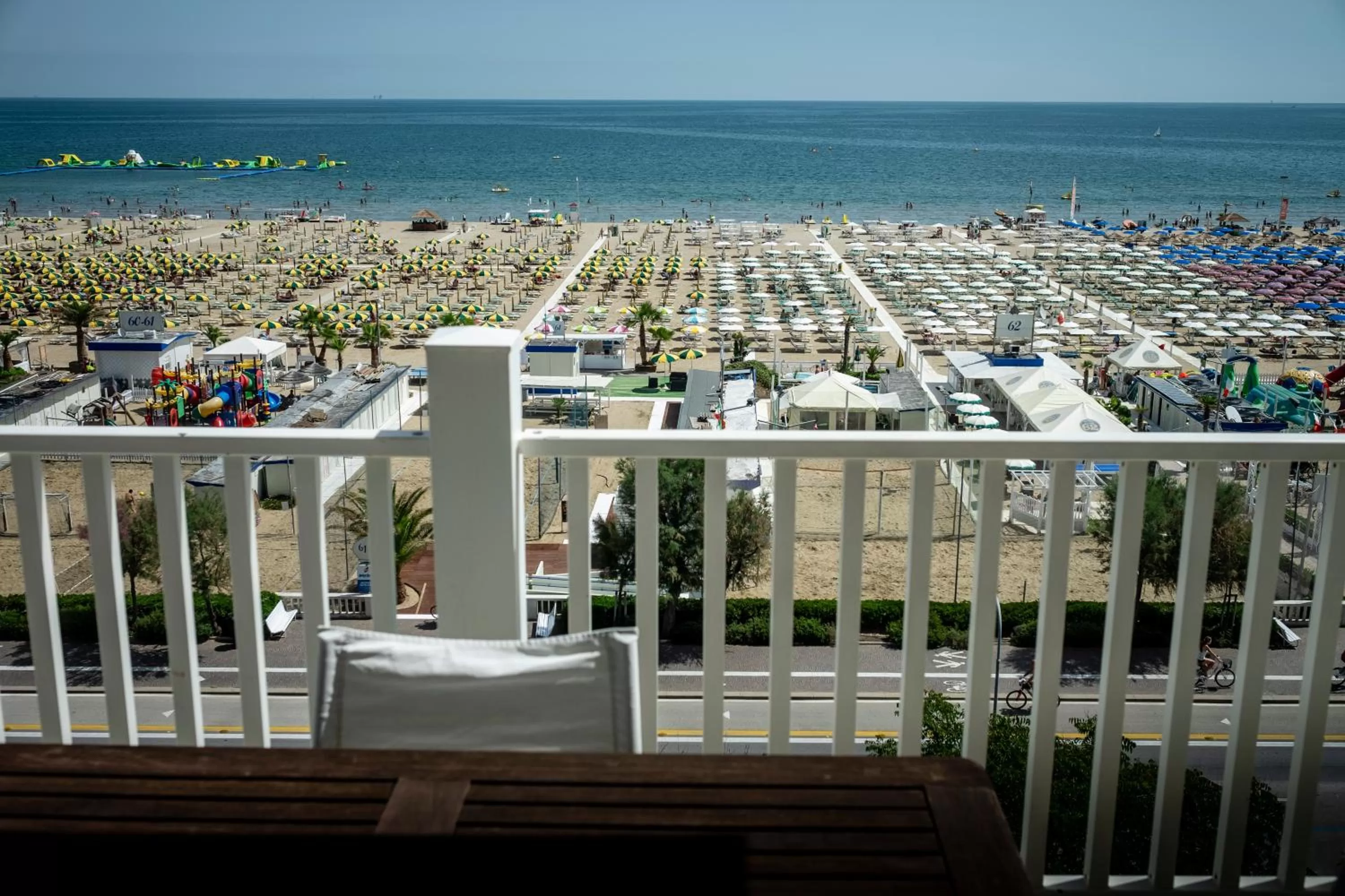 Balcony/Terrace in Le Rose Spa Hotel