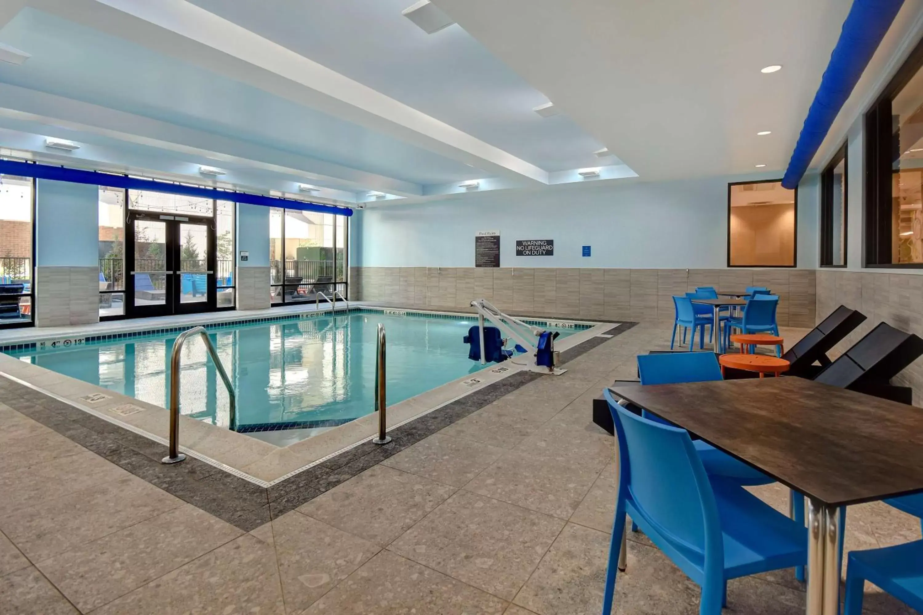 Pool view in Home2 Suites By Hilton Kalamazoo Downtown, Mi Pool view in Home2 Suites By Hilton Kalamazoo Downtown, Mi