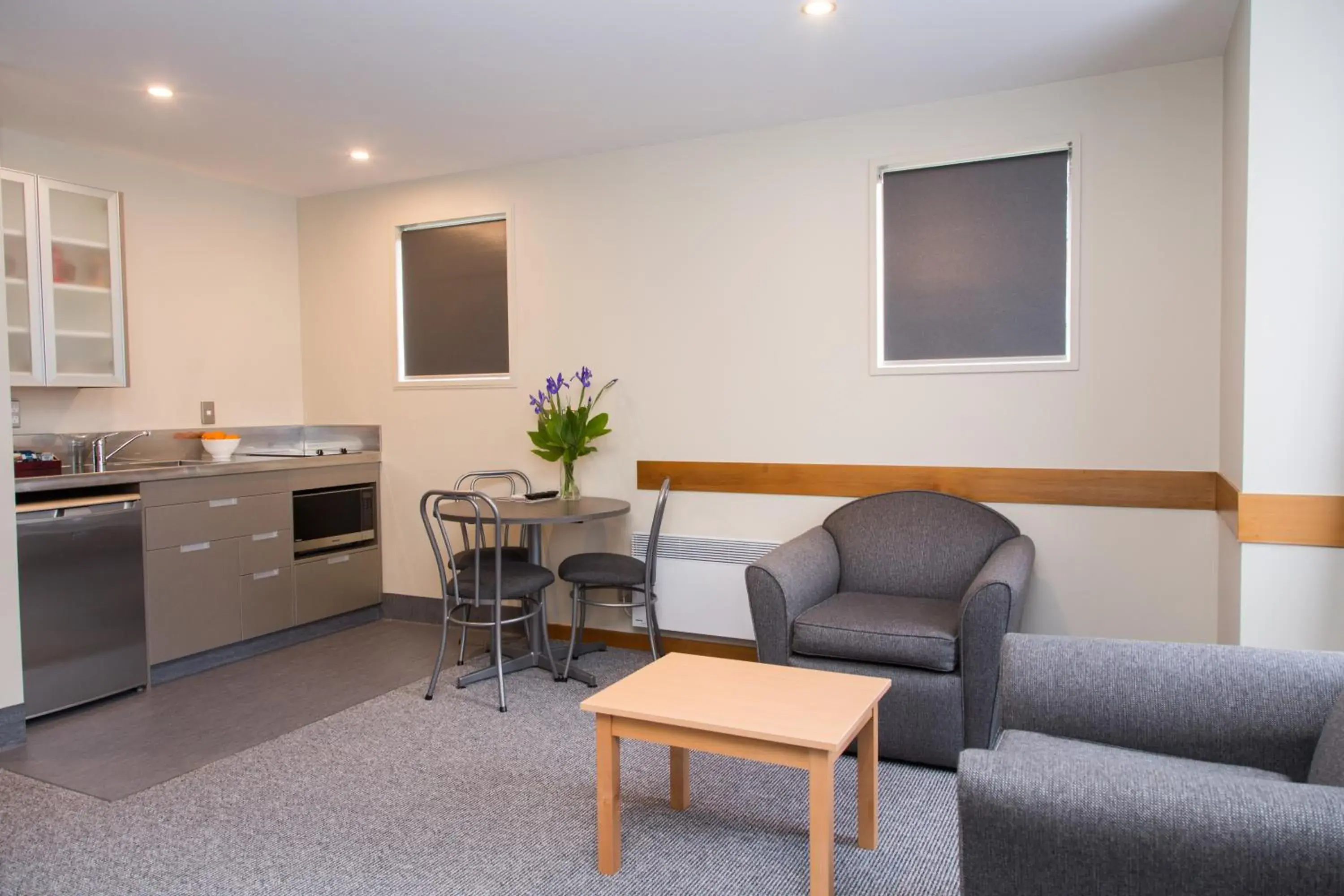 Seating Area in Dunedin Motel and Villas