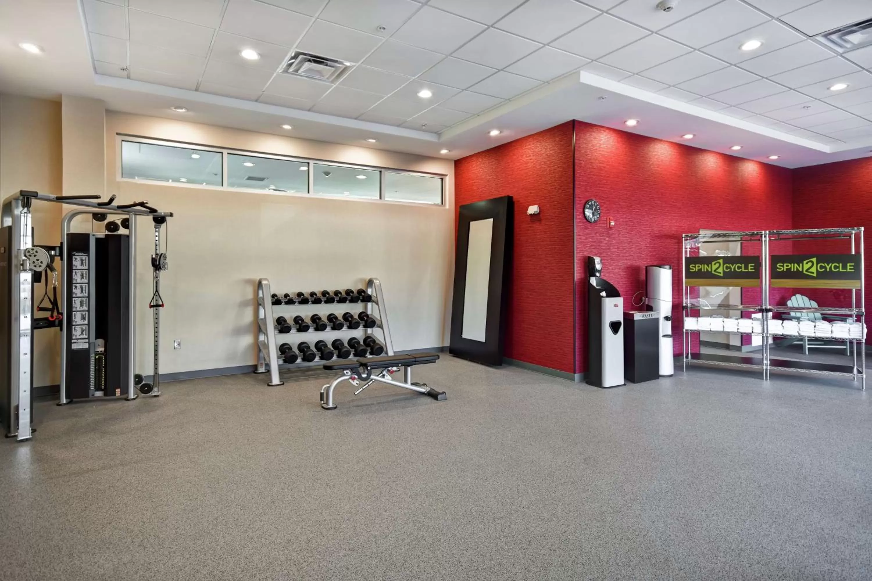 Fitness centre/facilities in Home2 Suites By Hilton Columbus Downtown