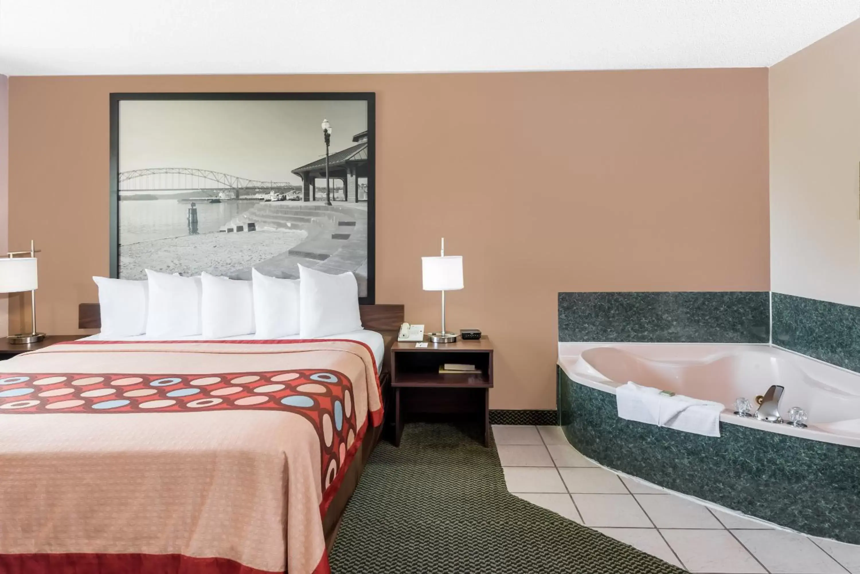 Bed in Super 8 by Wyndham Winfield-Quail Ridge Area Bed in Super 8 by Wyndham Winfield-Quail Ridge Area