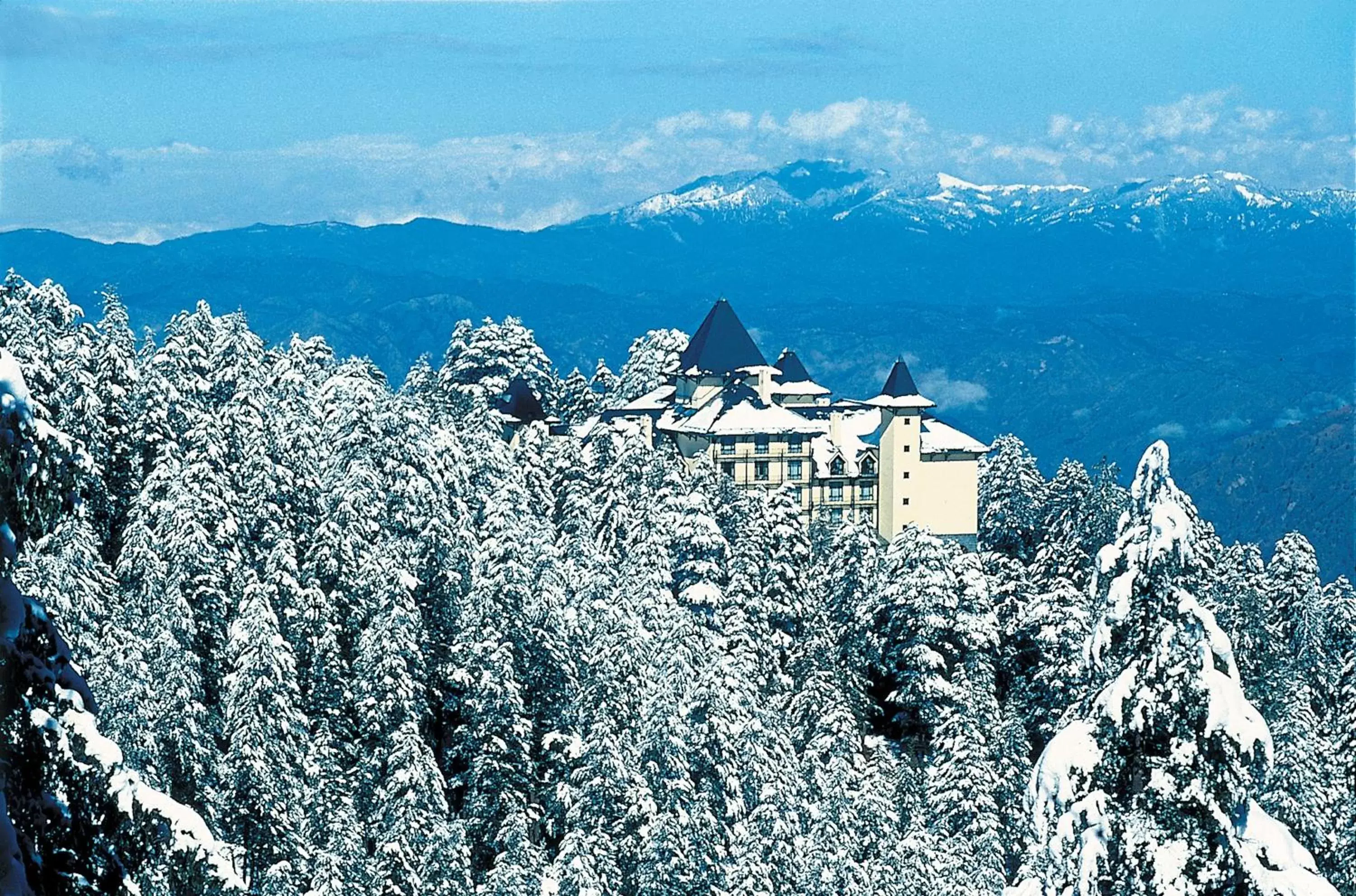 Natural landscape, Winter in Wildflower Hall, An Oberoi Resort, Shimla