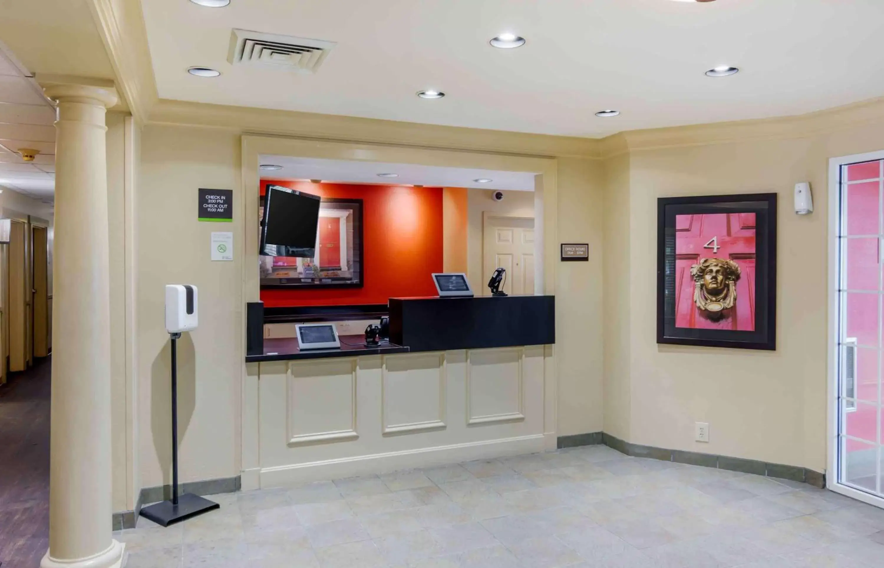 Lobby or reception, Lobby/Reception in Extended Stay America Suites - Richmond - W Broad Street - Glenside - North