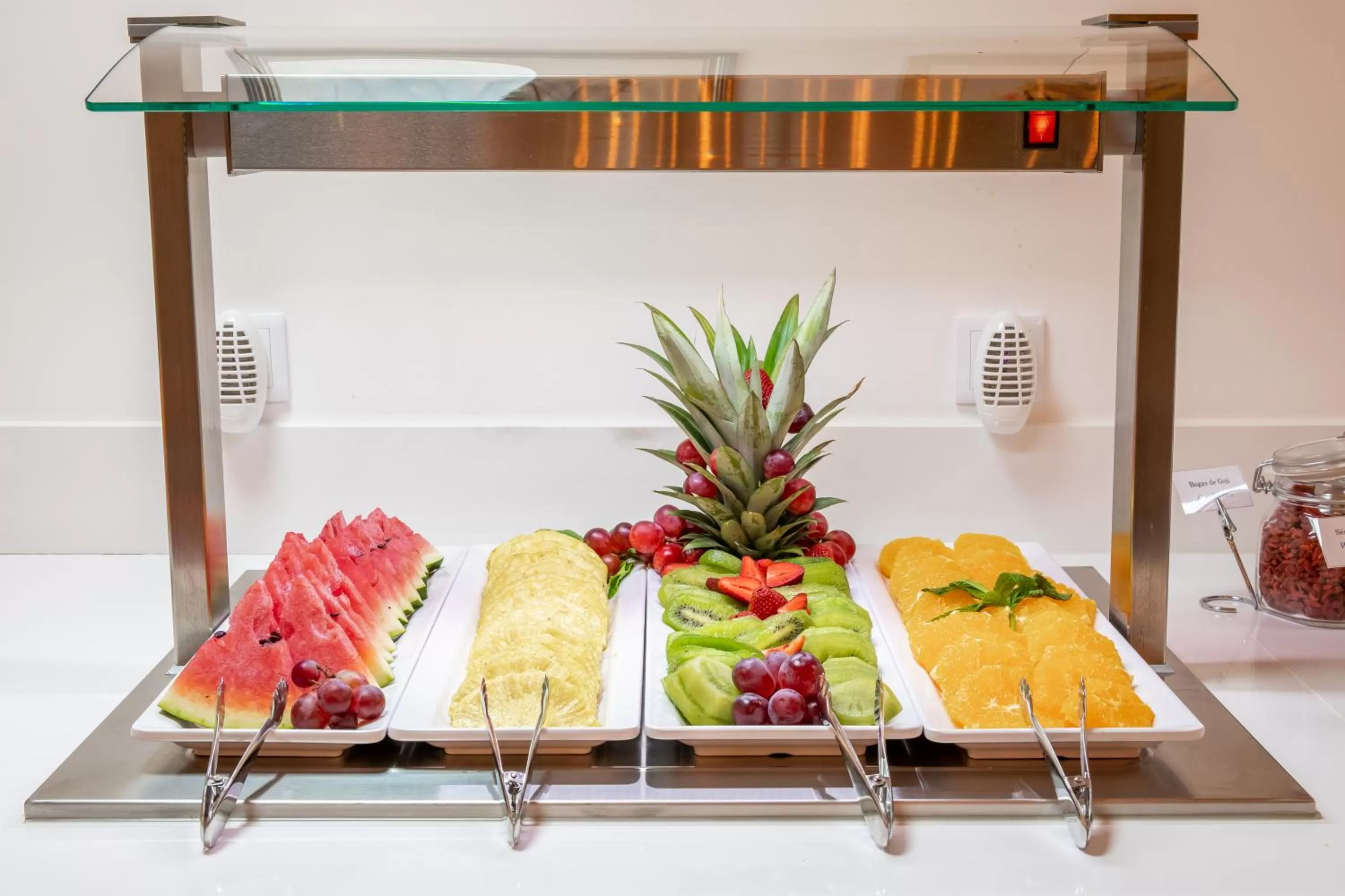 Buffet breakfast in Lagos Atlantic Hotel