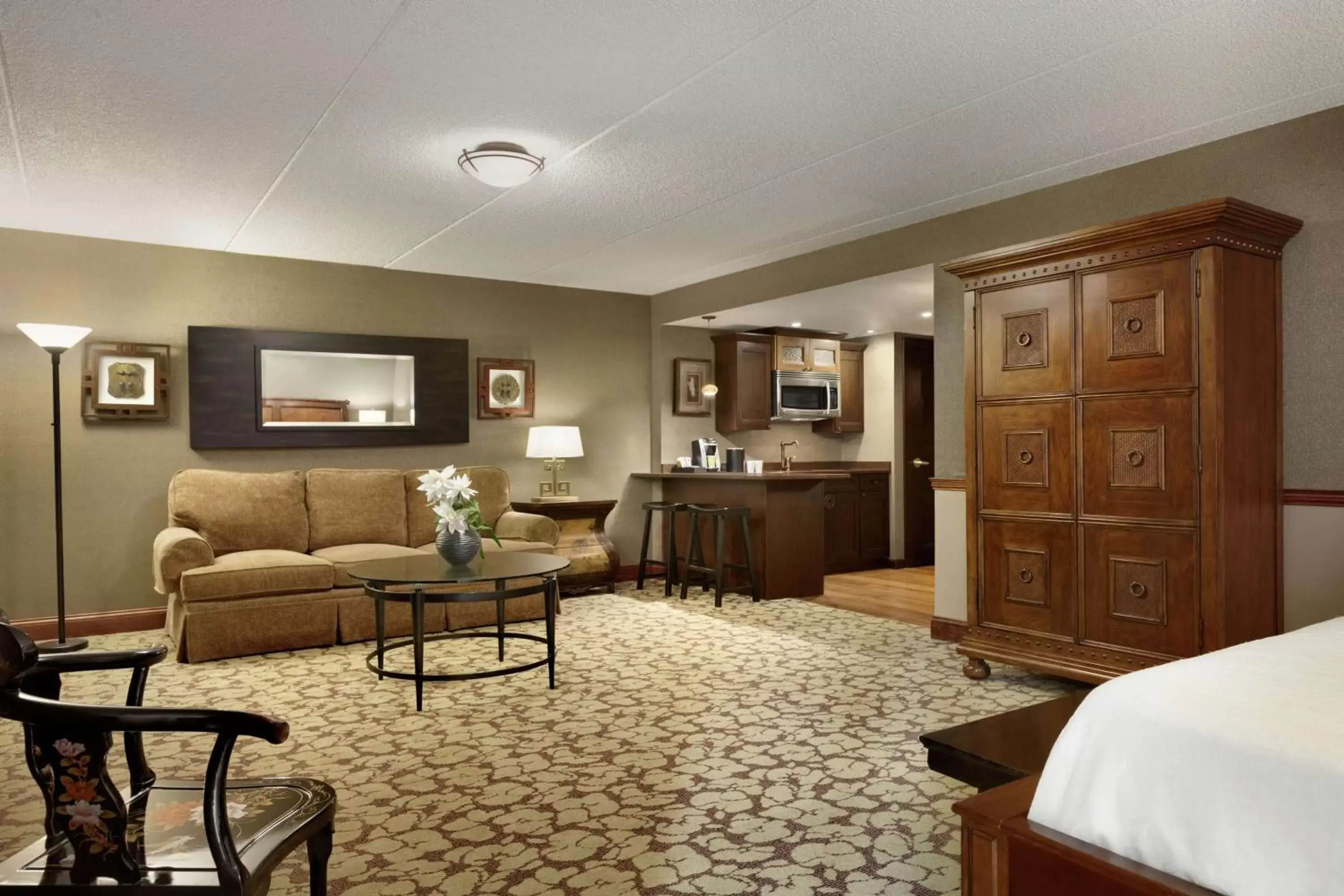 Bedroom, Seating Area in Hilton Garden Inn Rochester/Pittsford