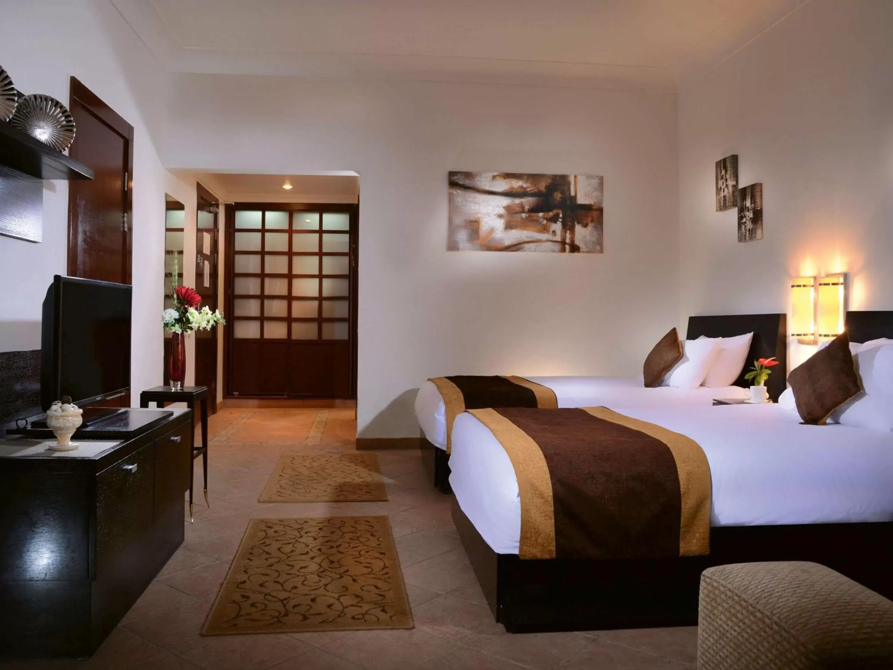 Photo of the whole room, Bed in Mövenpick Resort El Sokhna