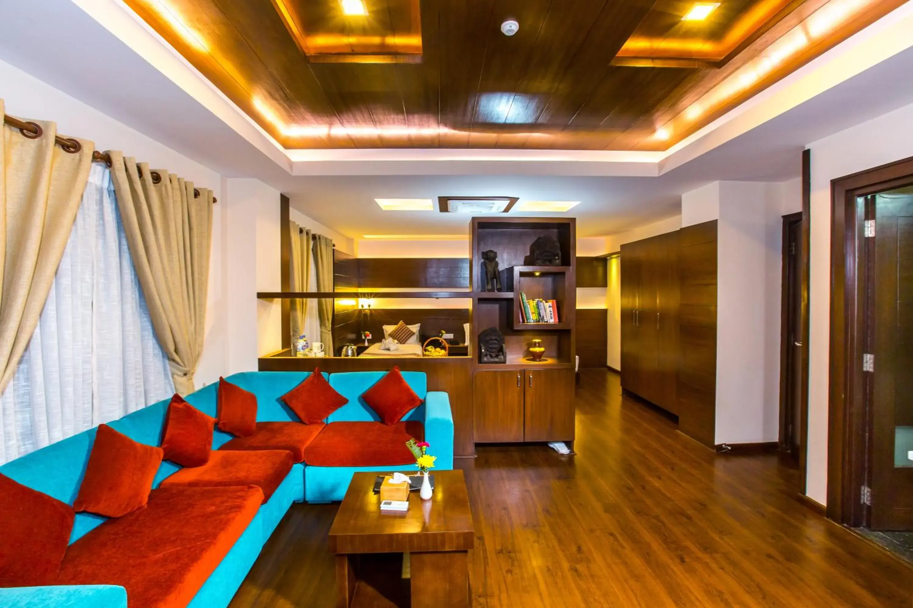 Living room, Seating Area in Kathmandu Suite Home