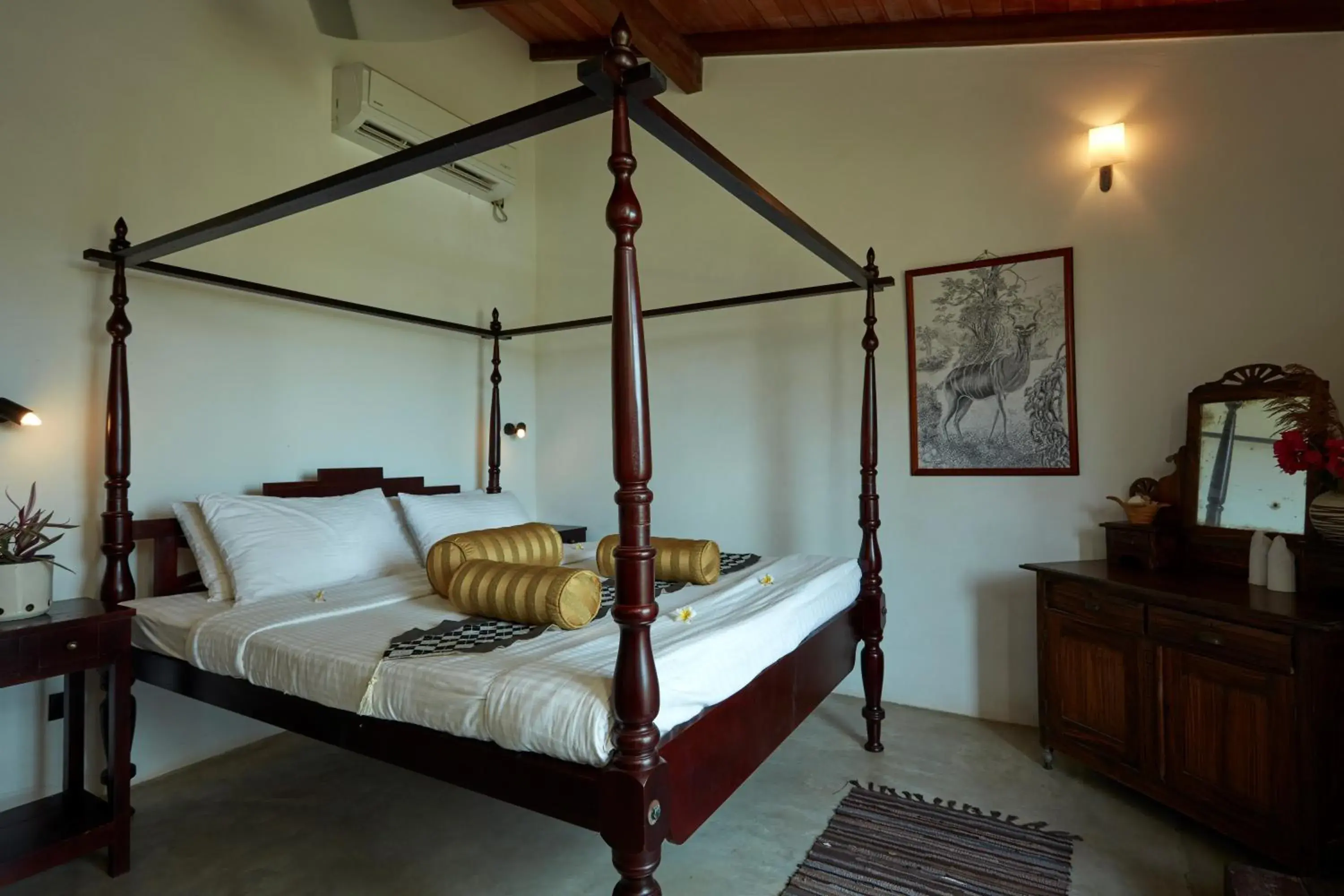 Bed in Villa Sunbird