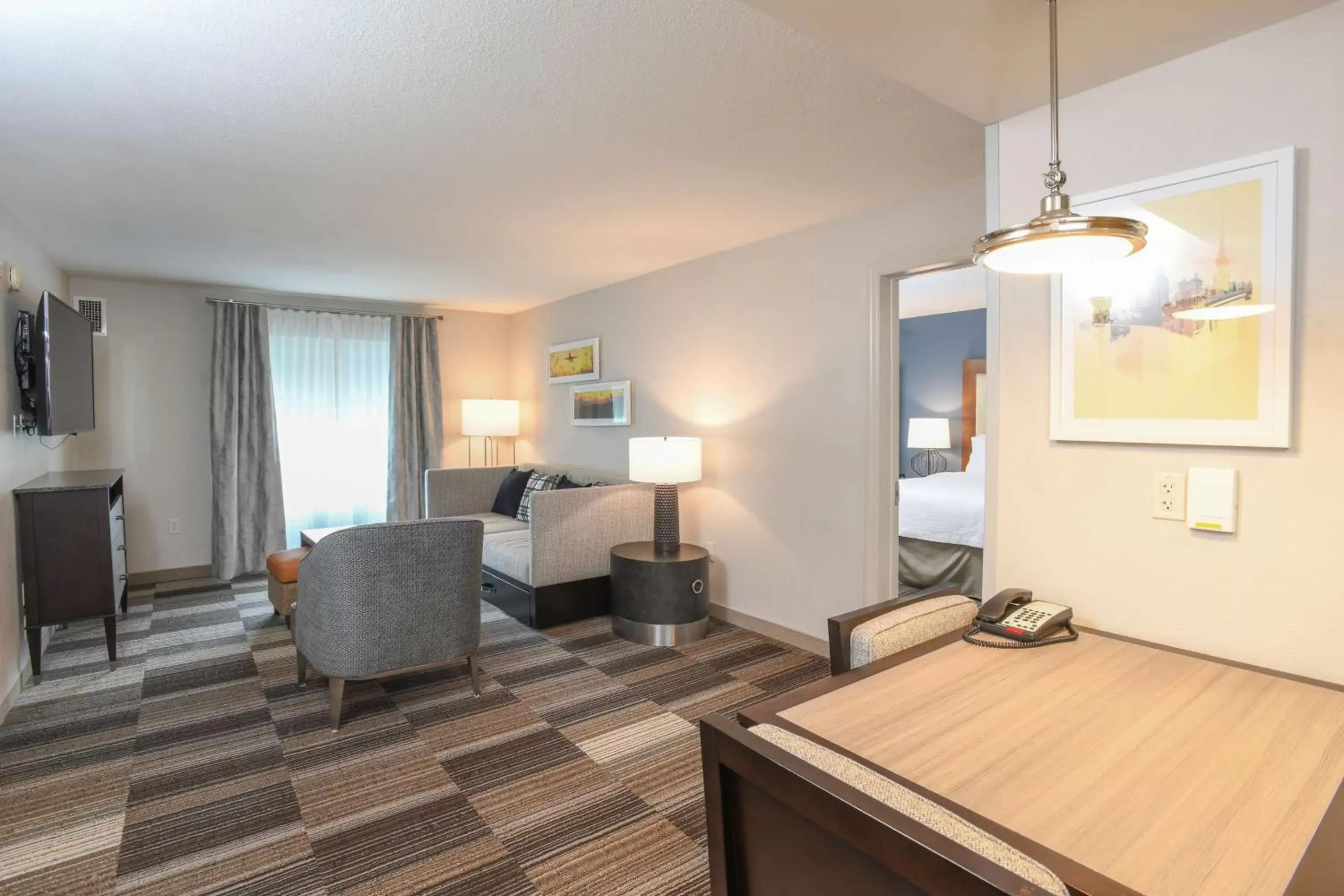 Living room, Seating Area in Homewood Suites Cincinnati Airport South-Florence