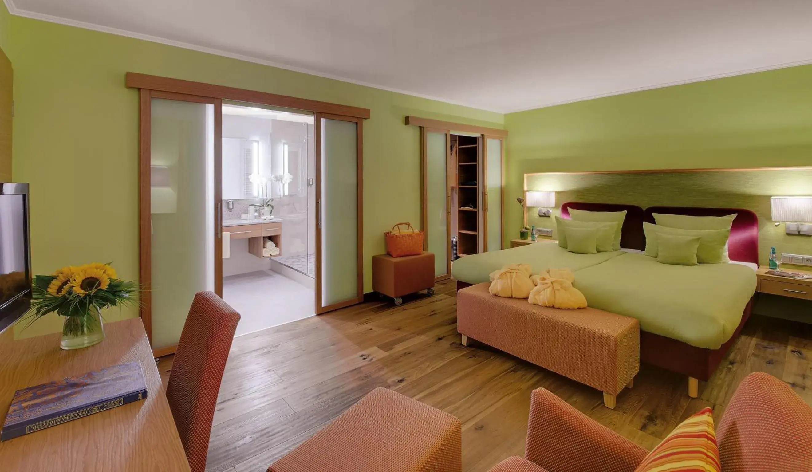 Bedroom in Hotel Sonnengut