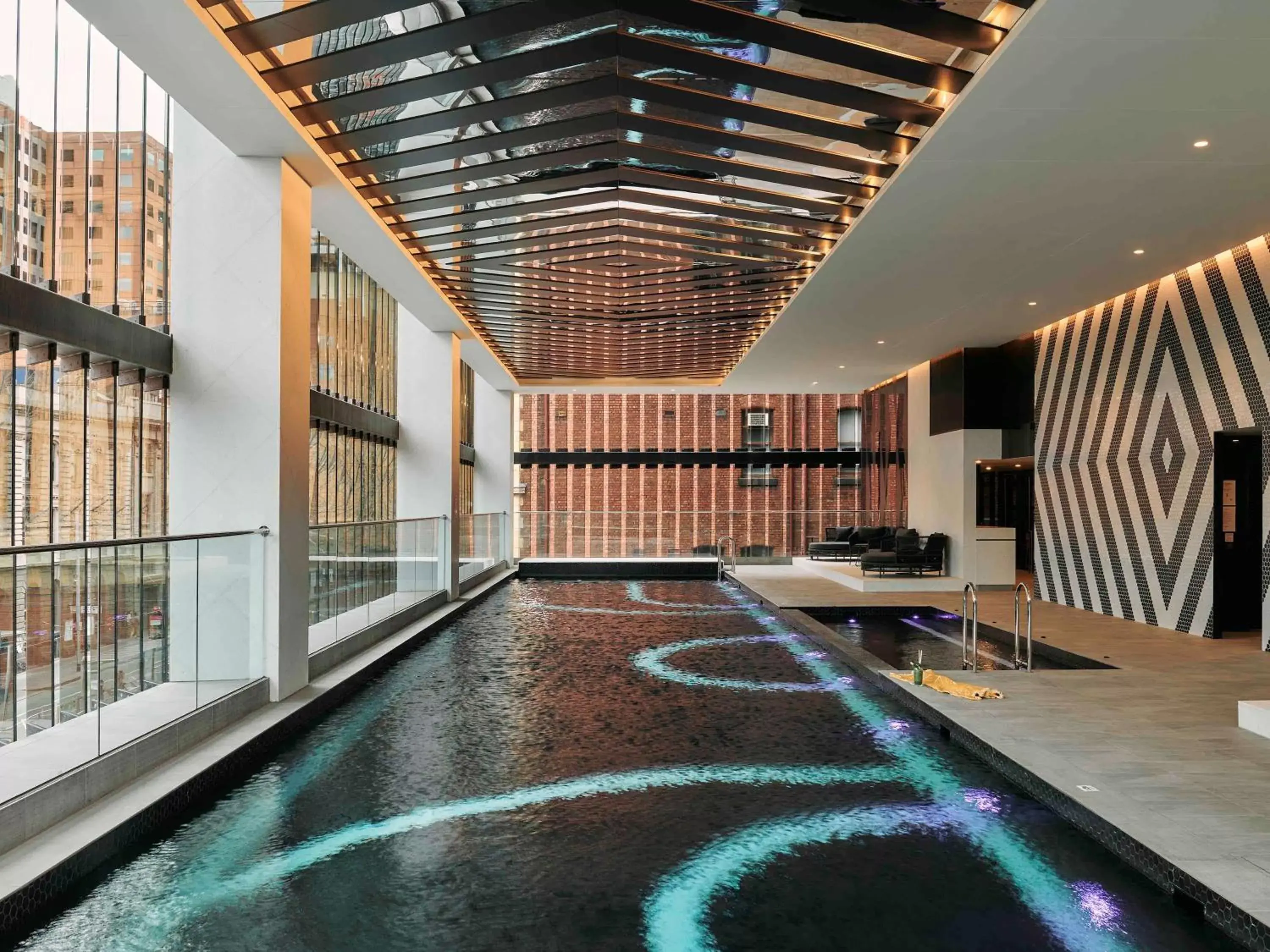 Property building, Swimming Pool in Movenpick Hotel Melbourne On Spencer