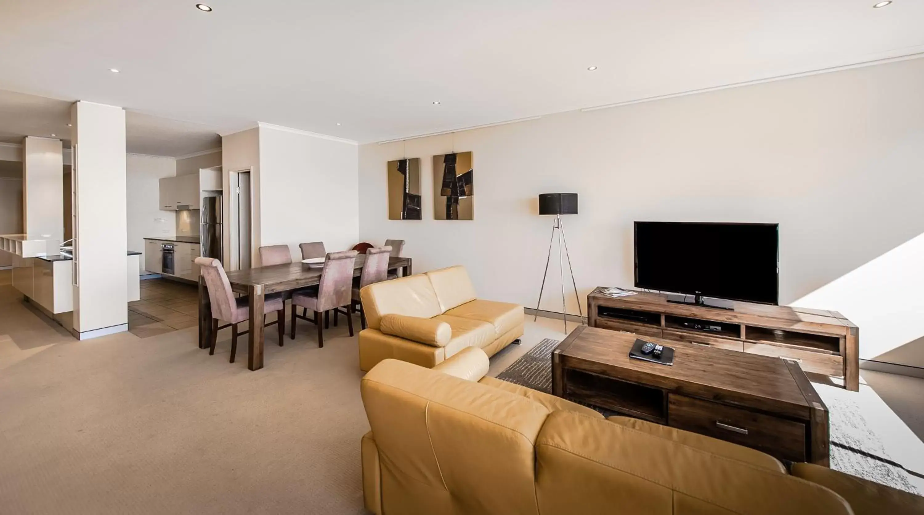 Living room, Seating Area in Sandcastle Apartments