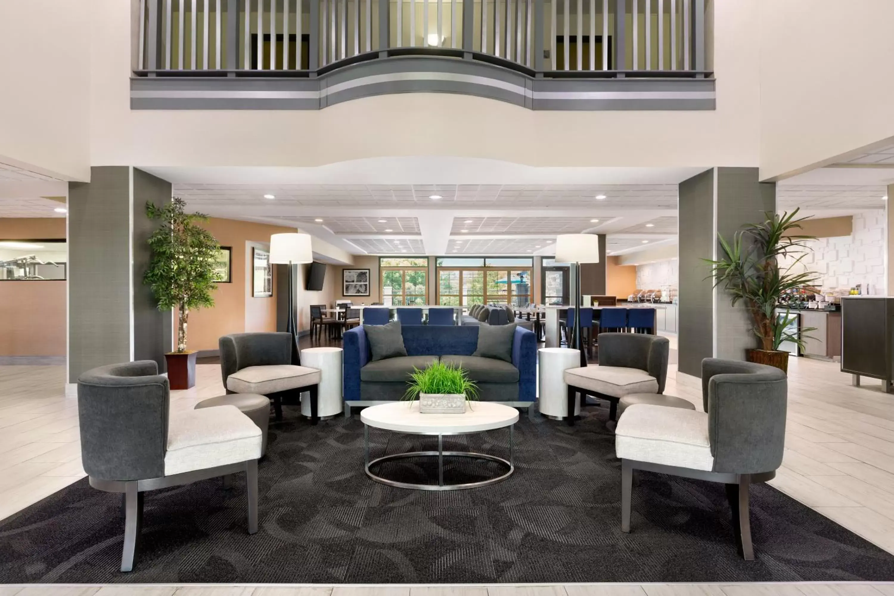 Seating area, Lobby/Reception in Wingate By Wyndham Montgomery