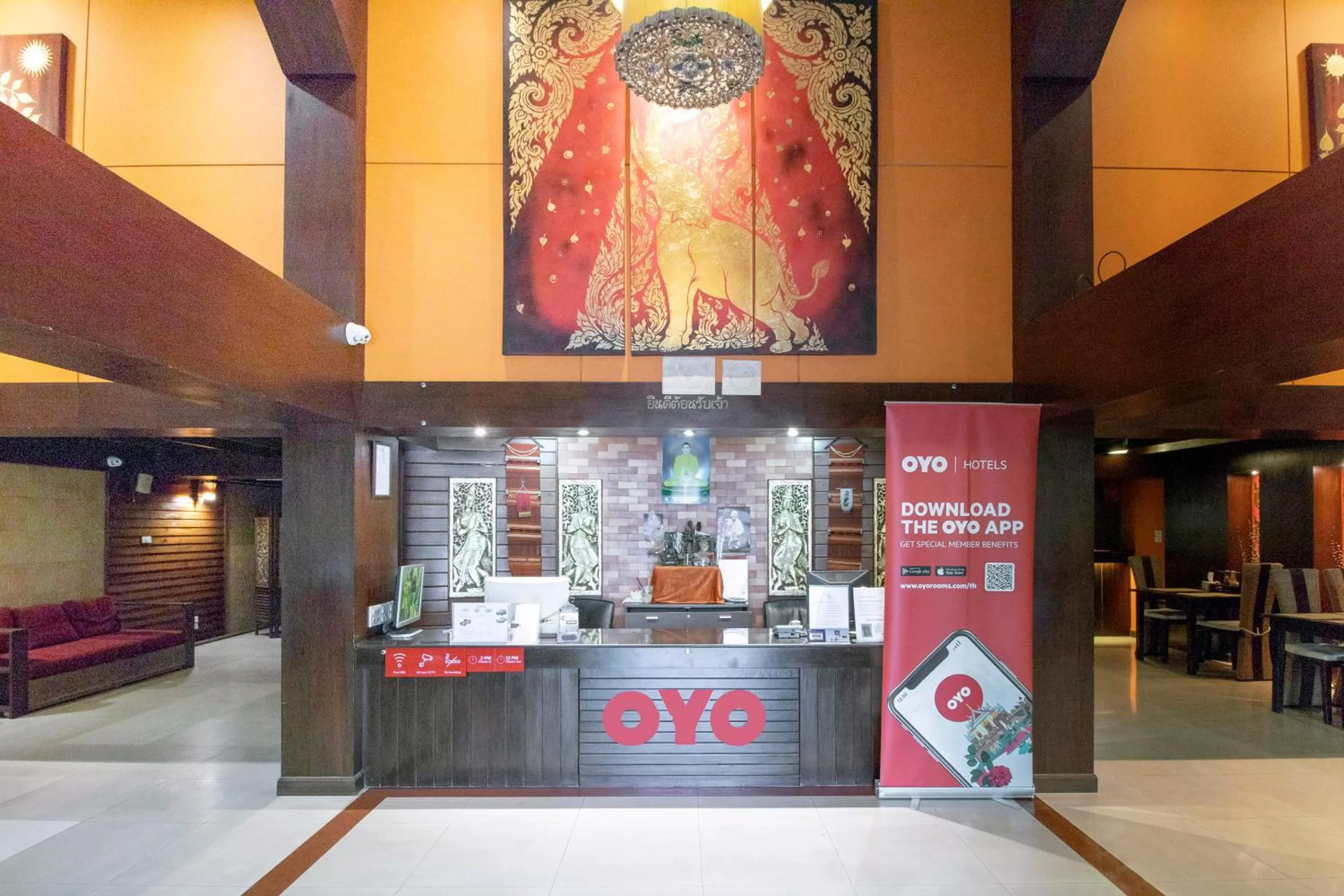 Lobby or reception in OYO 635 Sira Boutique Hotel