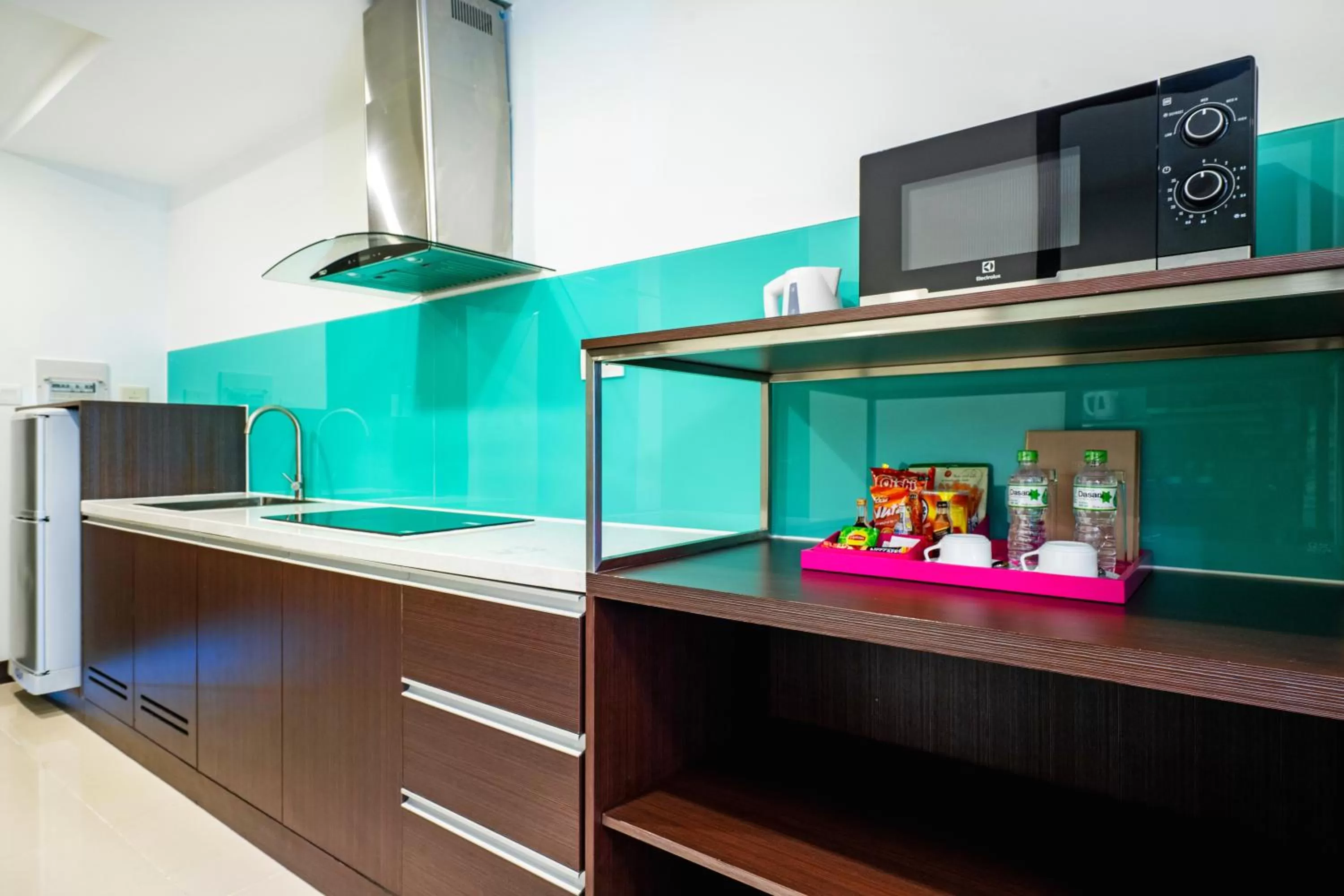 Kitchen or kitchenette in Becamex Hotel New City