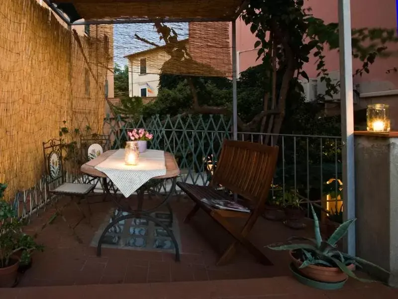 Balcony/Terrace in Albergo Italia