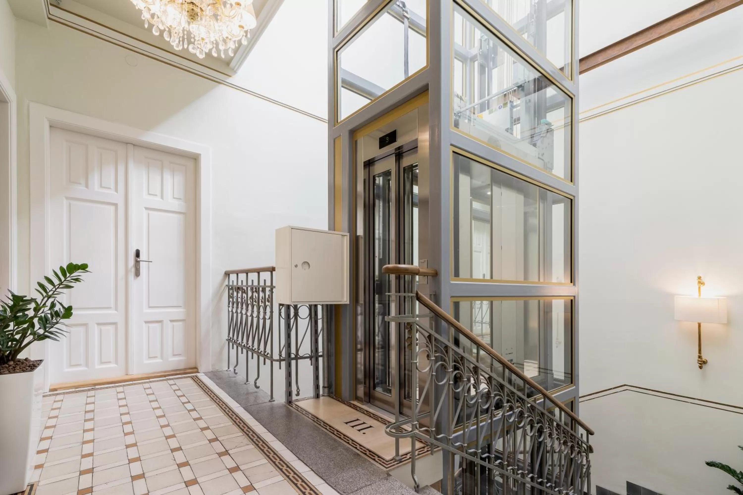 elevator in Apartamenty Bracka 6