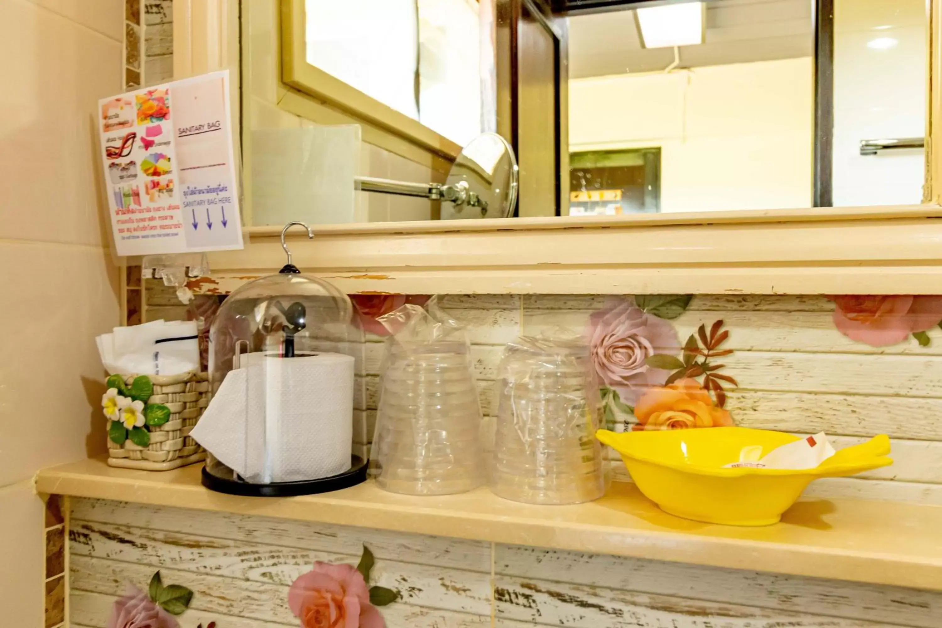 Bathroom, Kitchen/Kitchenette in AA Resort Hotel