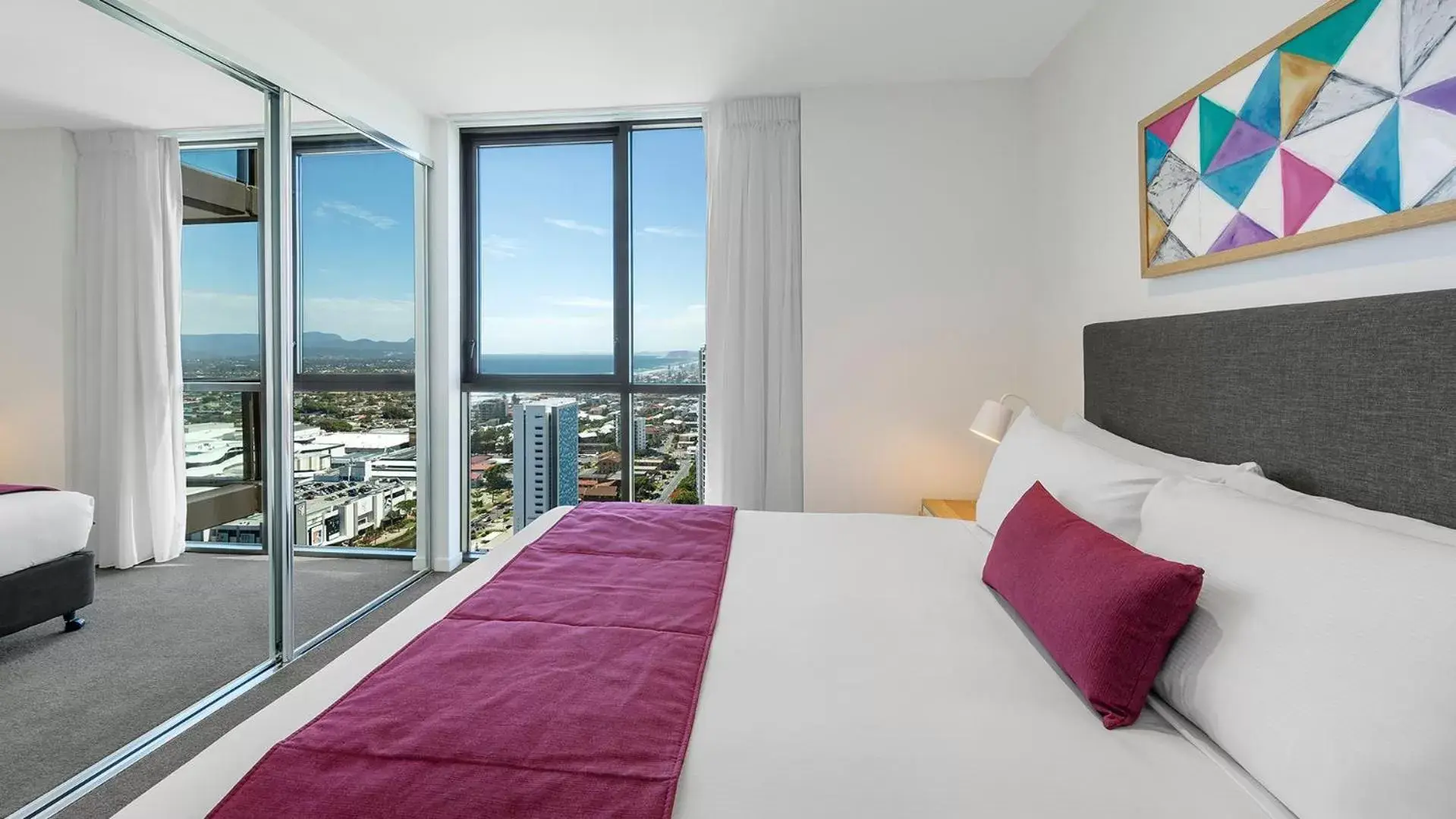 Bedroom, Bed in Avani Broadbeach Residences