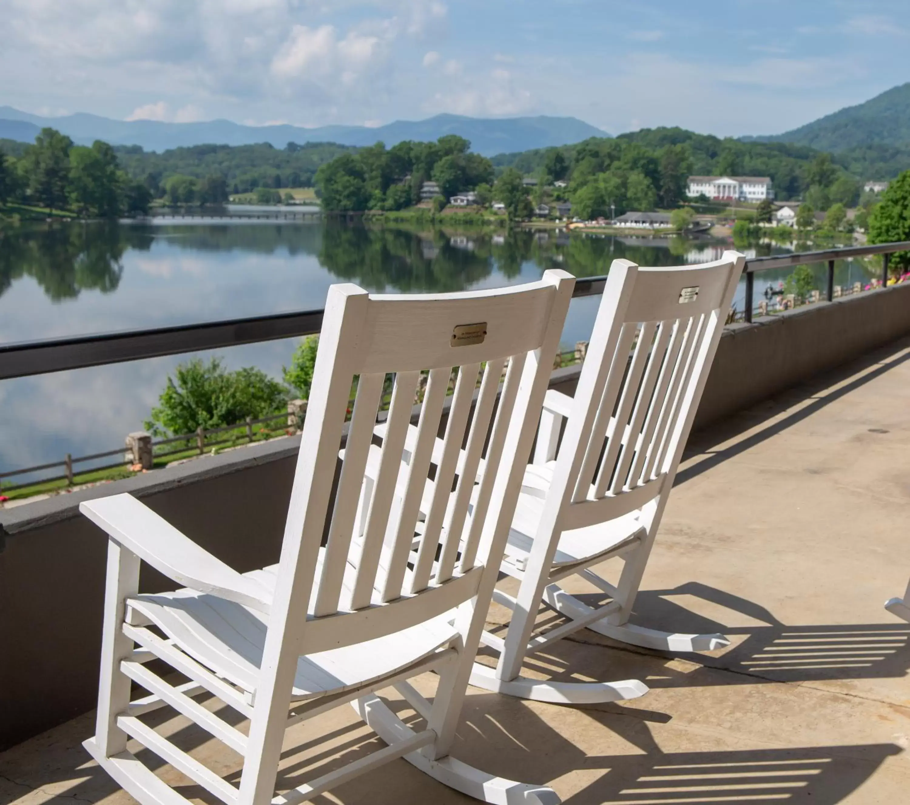 Balcony/Terrace in The Terrace Hotel at Lake Junaluska