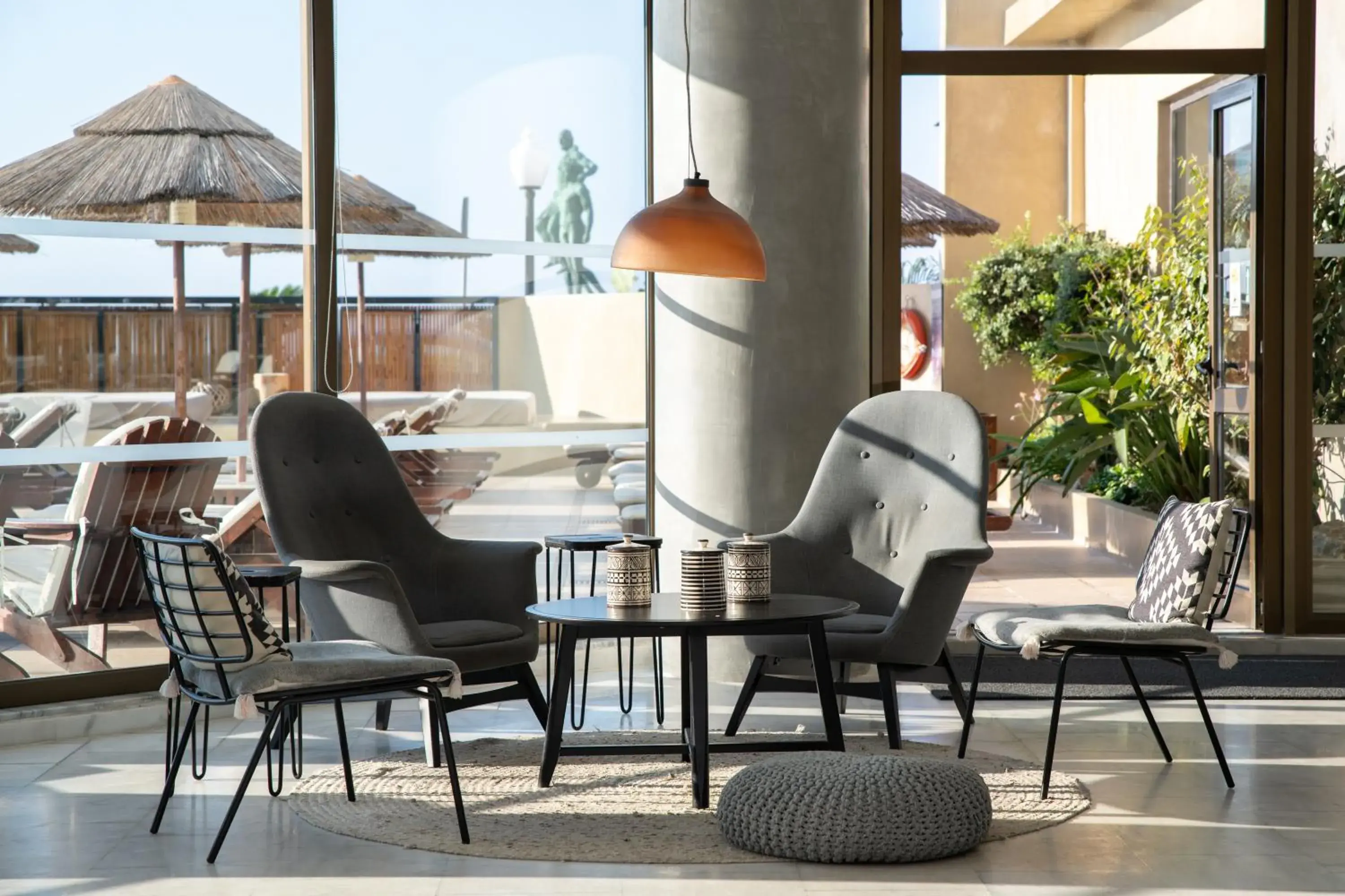 Seating Area in Blue Sky City Beach Hotel