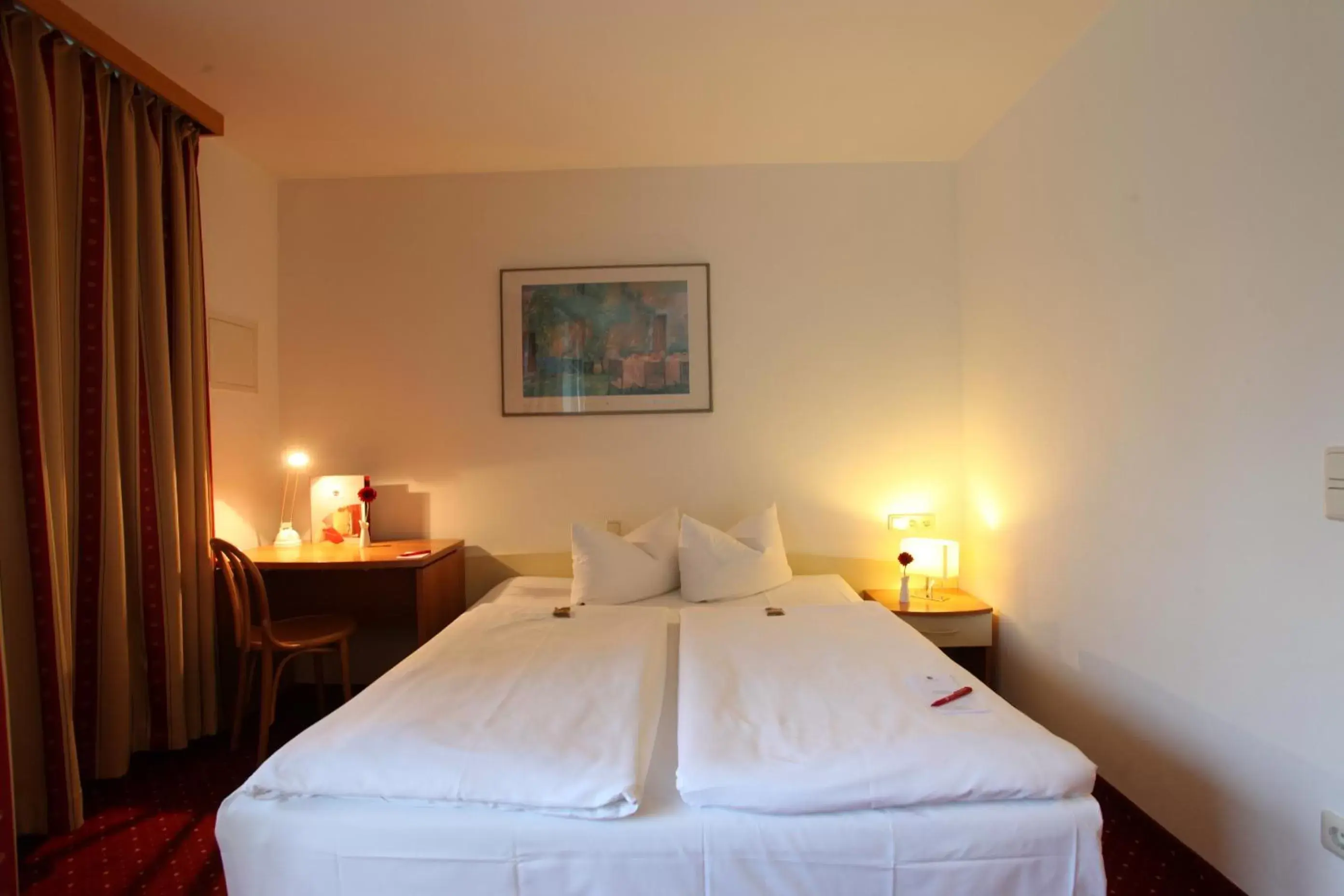 Bed in AZIMUT Hotel Erding Bed in AZIMUT Hotel Erding