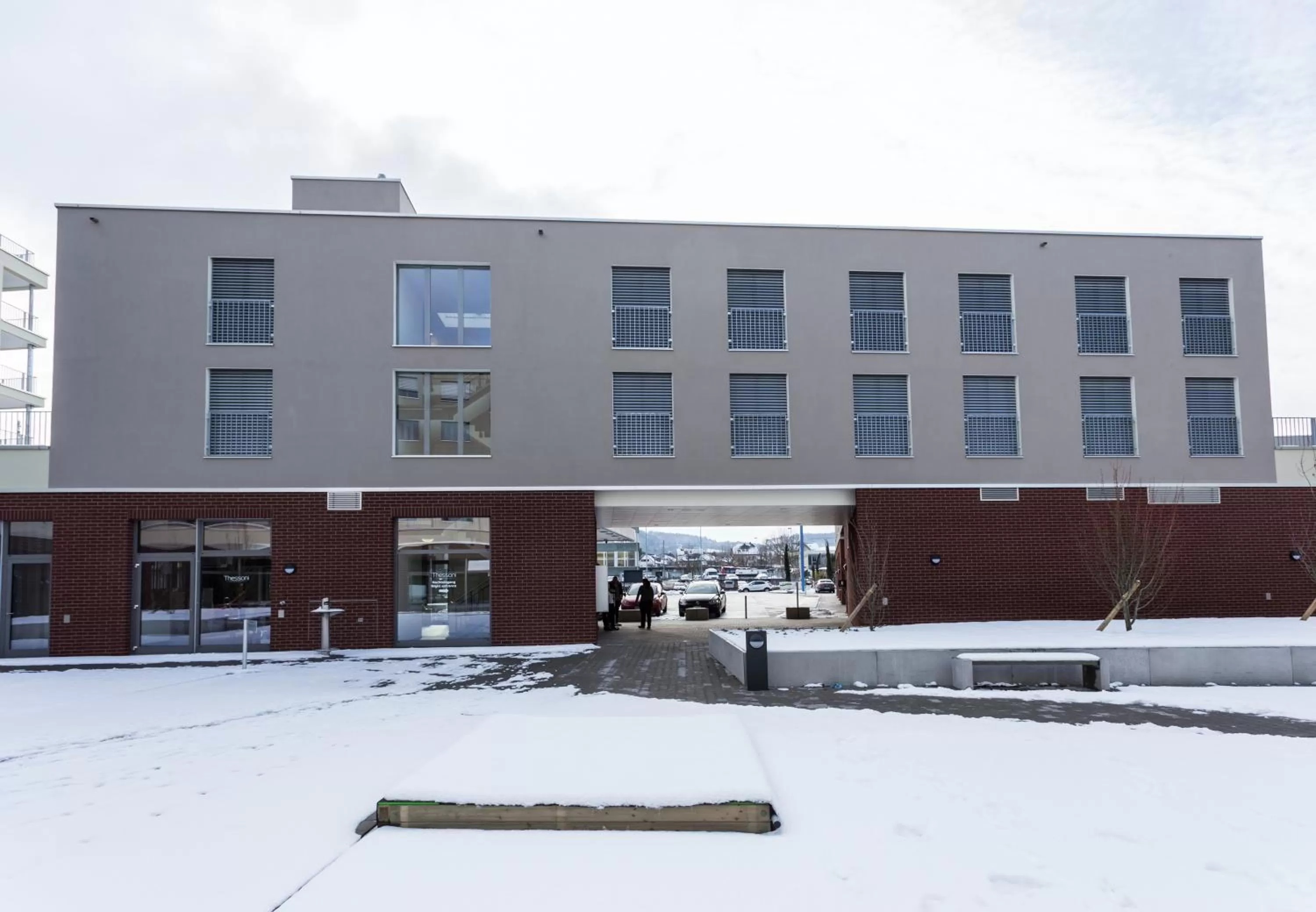 Facade/entrance in Residence Thessoni Home Zurich -self checkin -no restaurants-short&longstay