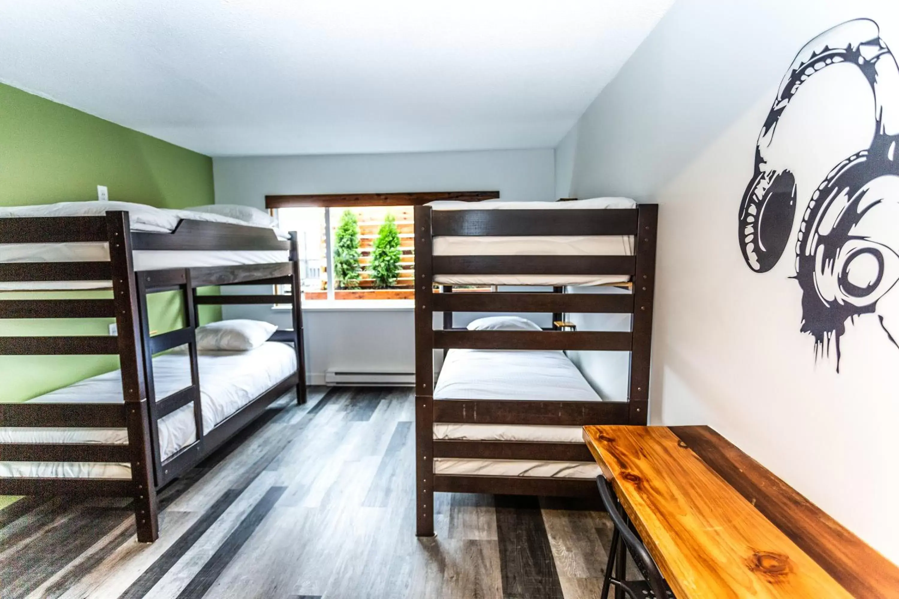 Basic Room, Two Twin Bunks (Above LOUD Pub) in Crash Hotel Squamish Basic Room, Two Twin Bunks (Above LOUD Pub) in Crash Hotel Squamish