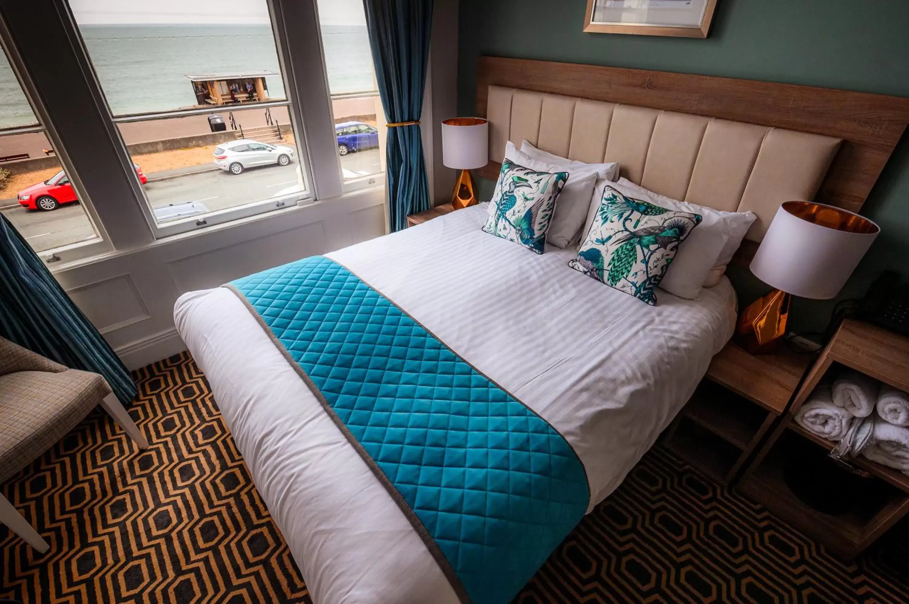Bedroom, Bed in Llandudno Bay Hotel