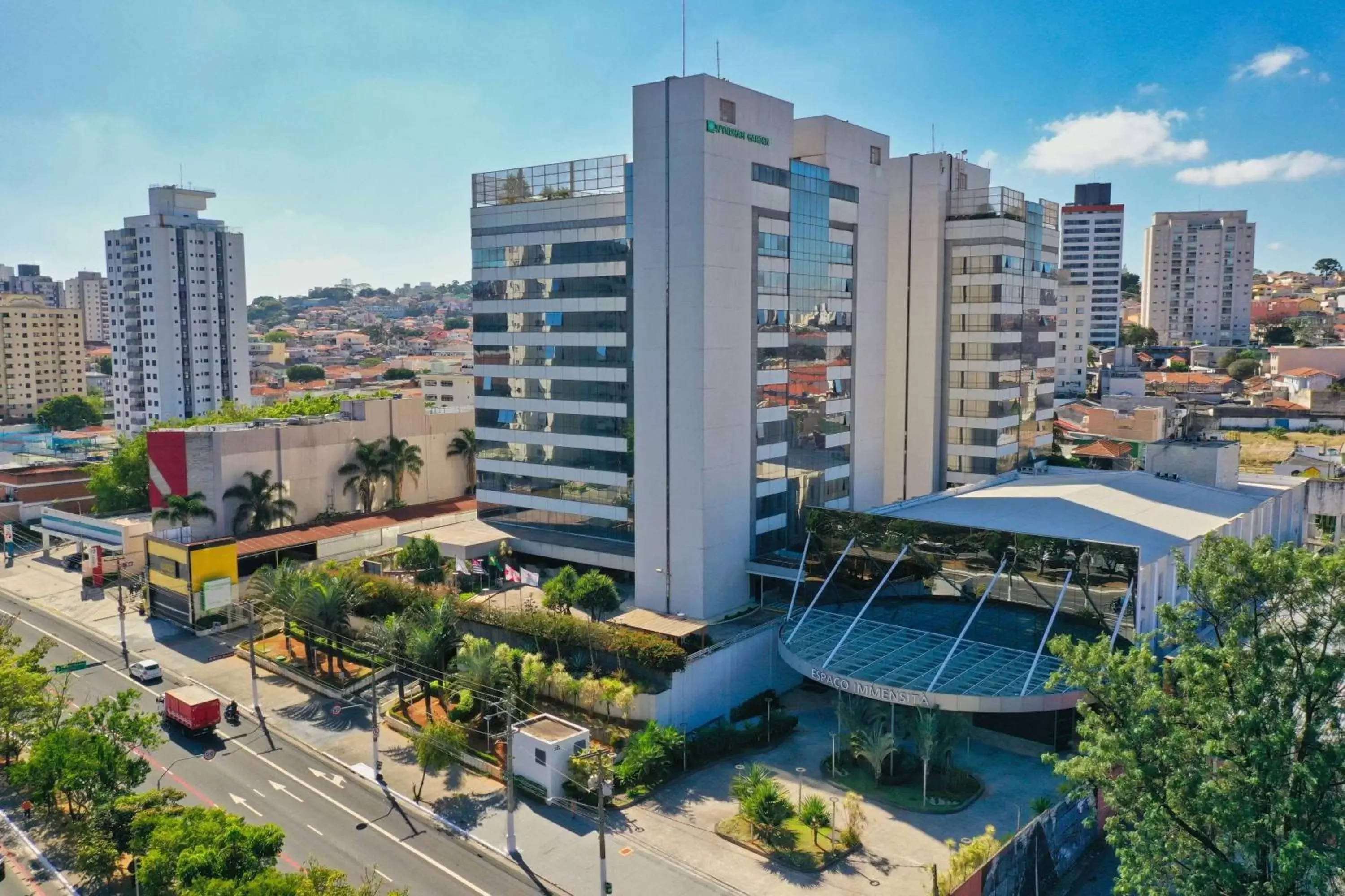Property building in Wyndham Garden São Paulo Convention Nortel