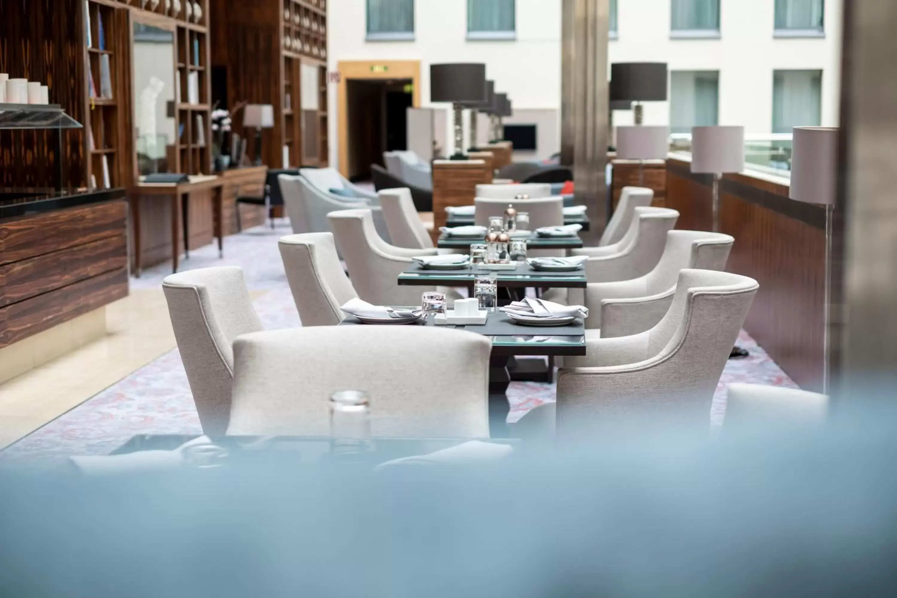 Communal lounge/ TV room, Restaurant/Places to Eat in Hotel Kö59 Düsseldorf - Member of Hommage Luxury Hotels Collection