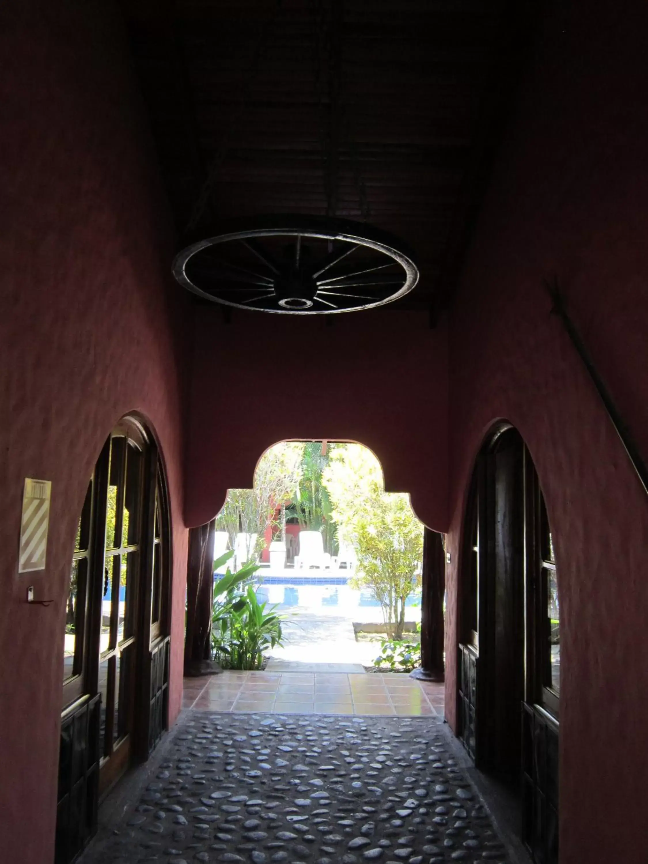 Decorative detail in Hotel El Paraiso Escondido - Costa Rica