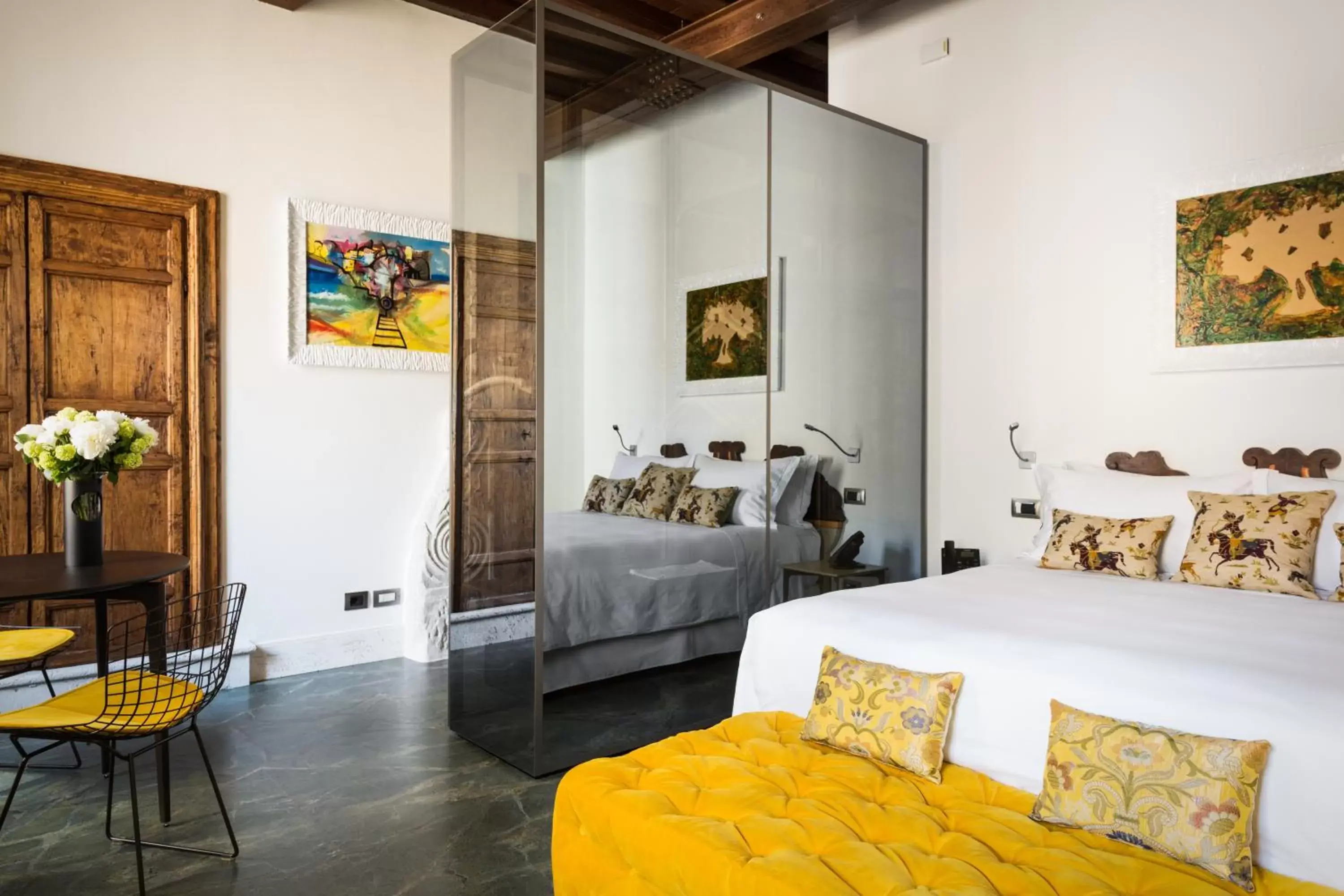 Photo of the whole room, Bed in Palazzo Delle Pietre - Luxury Apartments