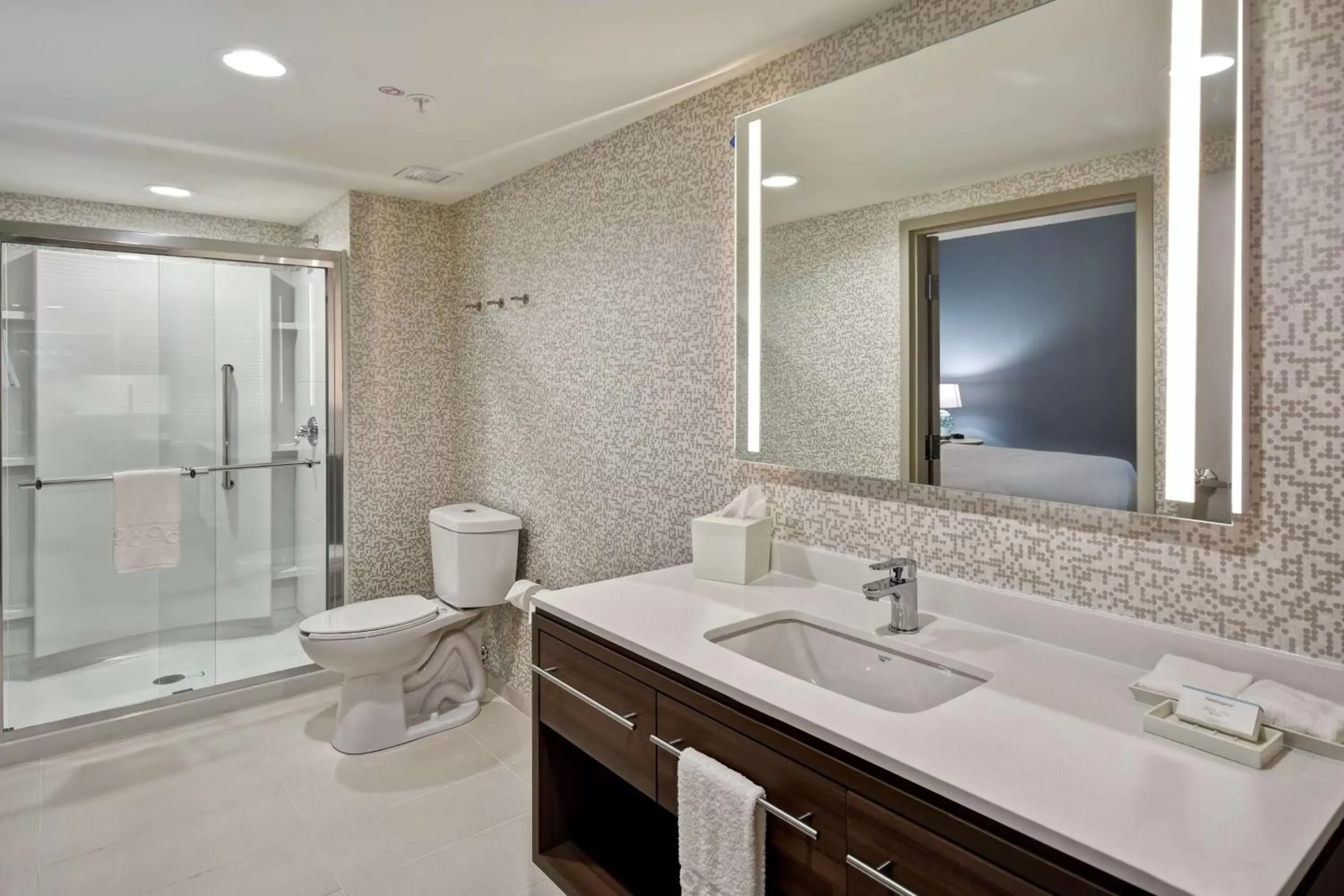 Bathroom in Home2 Suites By Hilton Frankfort
